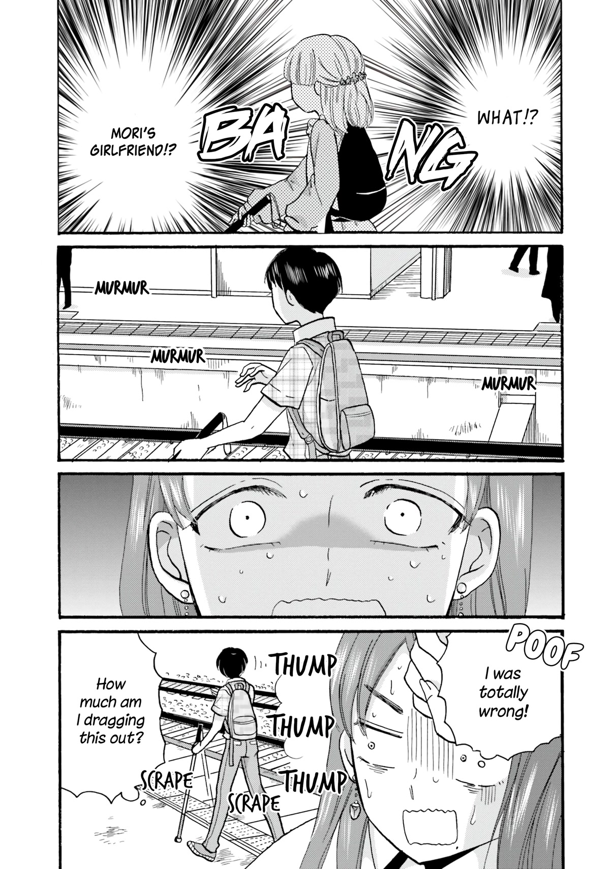 Yankee-kun and the White Cane Girl Chapter 100 page 9 - Chapter 100: Invisible ①