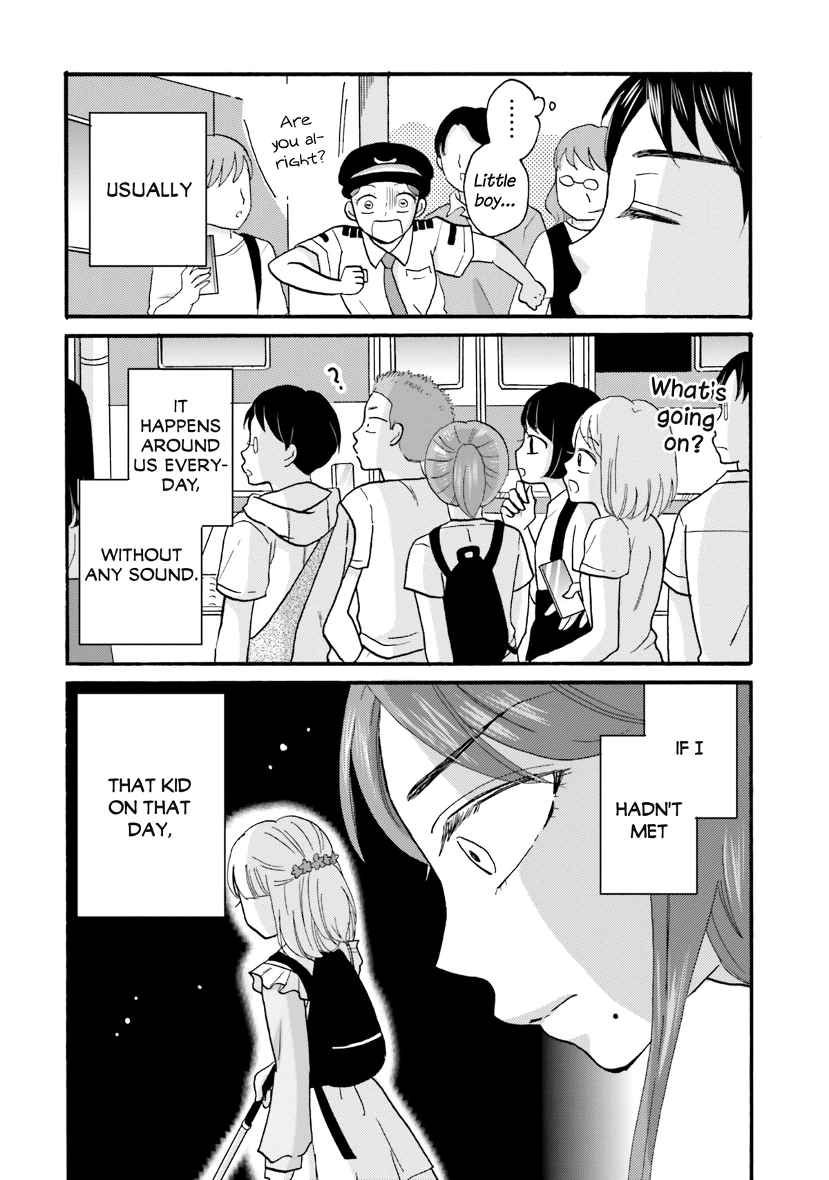 Yankee-kun and the White Cane Girl Chapter 101 page 22 - Chapter 101: Invisible ②
