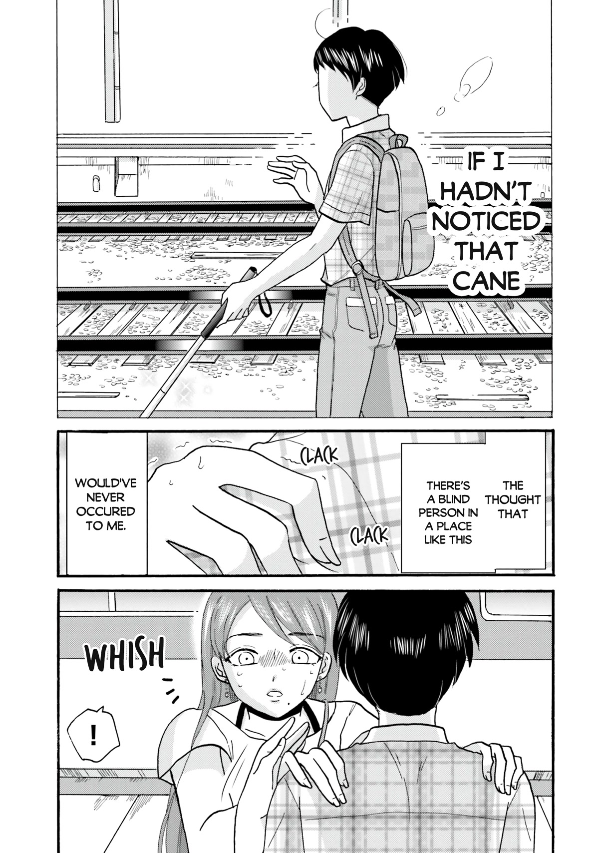 Yankee-kun and the White Cane Girl Chapter 101 page 23 - Chapter 101: Invisible ②