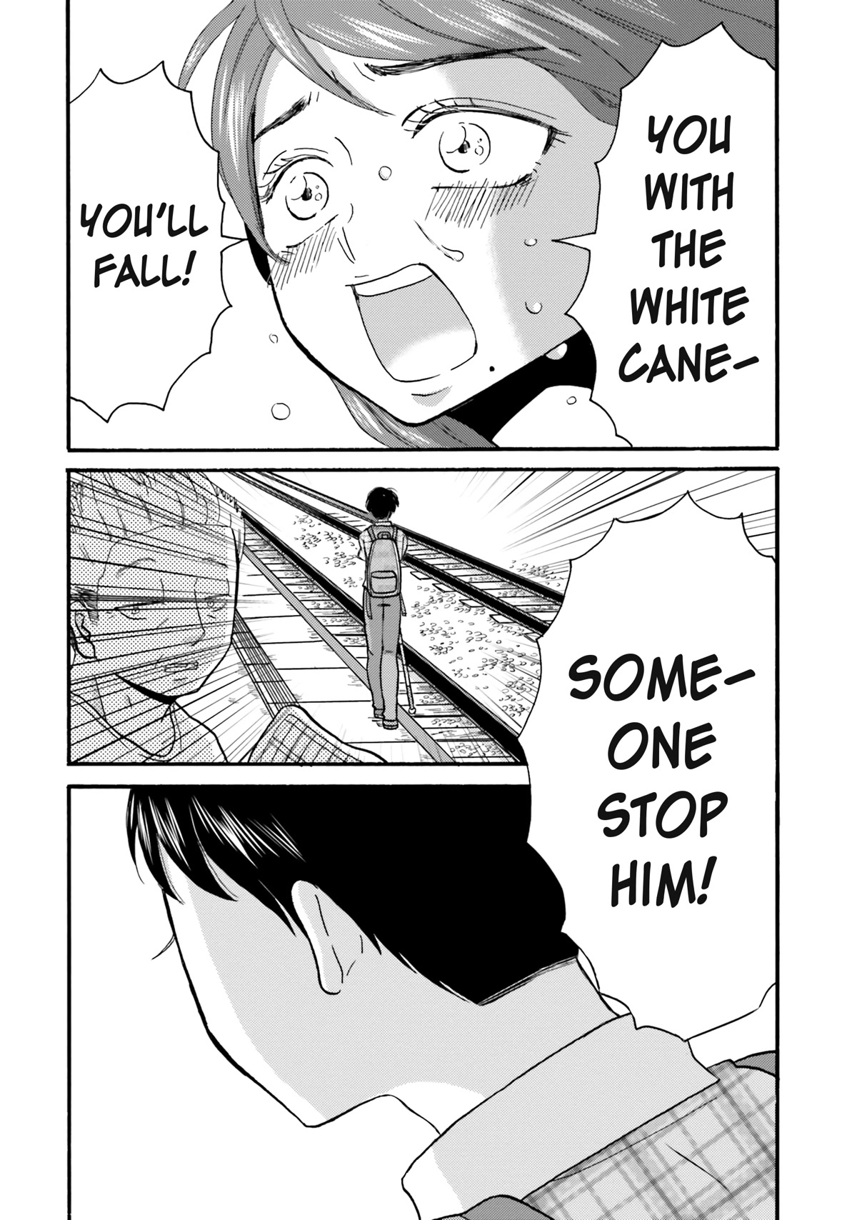 Yankee-kun and the White Cane Girl Chapter 101 page 6 - Chapter 101: Invisible ②