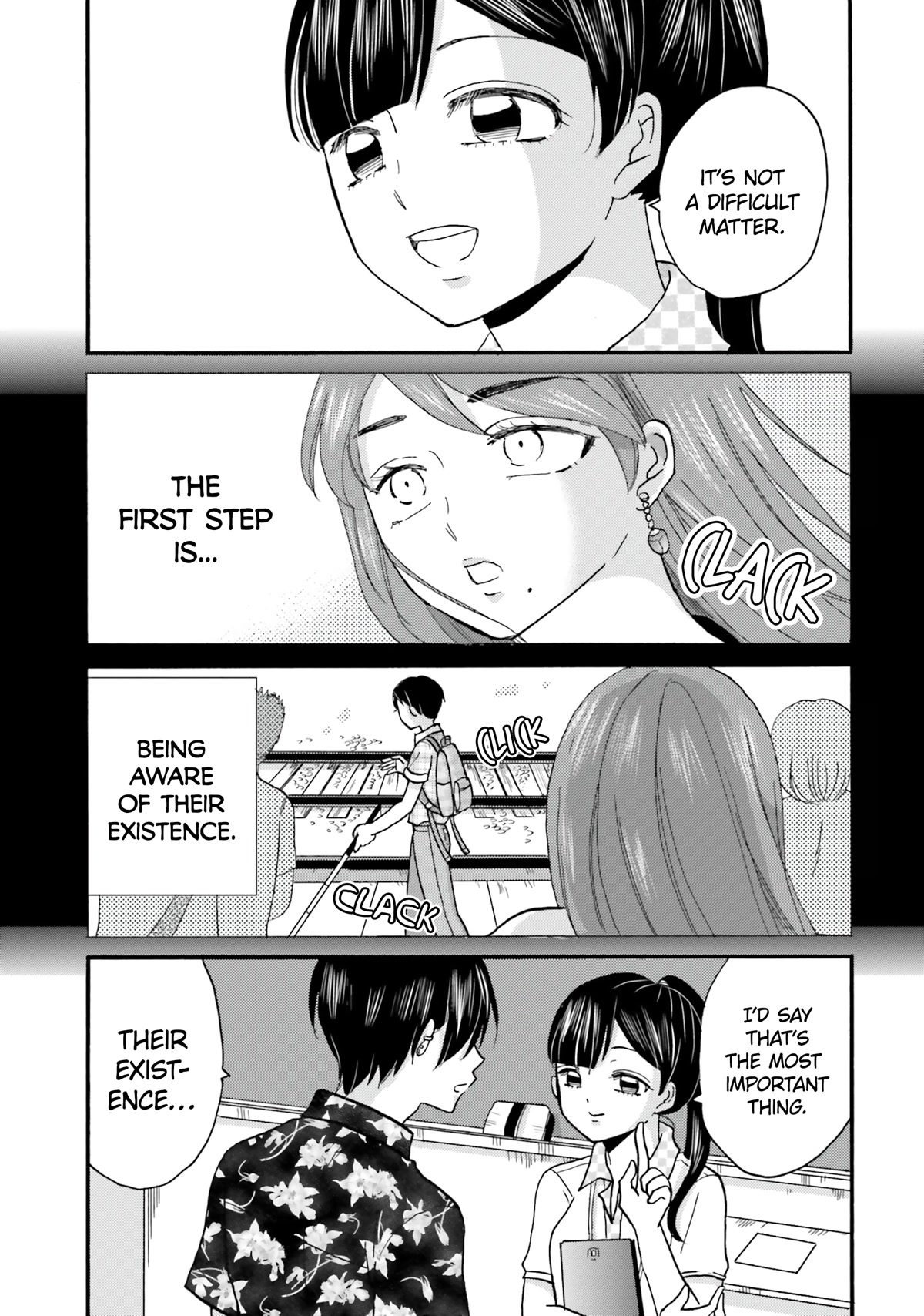 Yankee-kun and the White Cane Girl Chapter 102 page 13 - Chapter 102: One Boat
