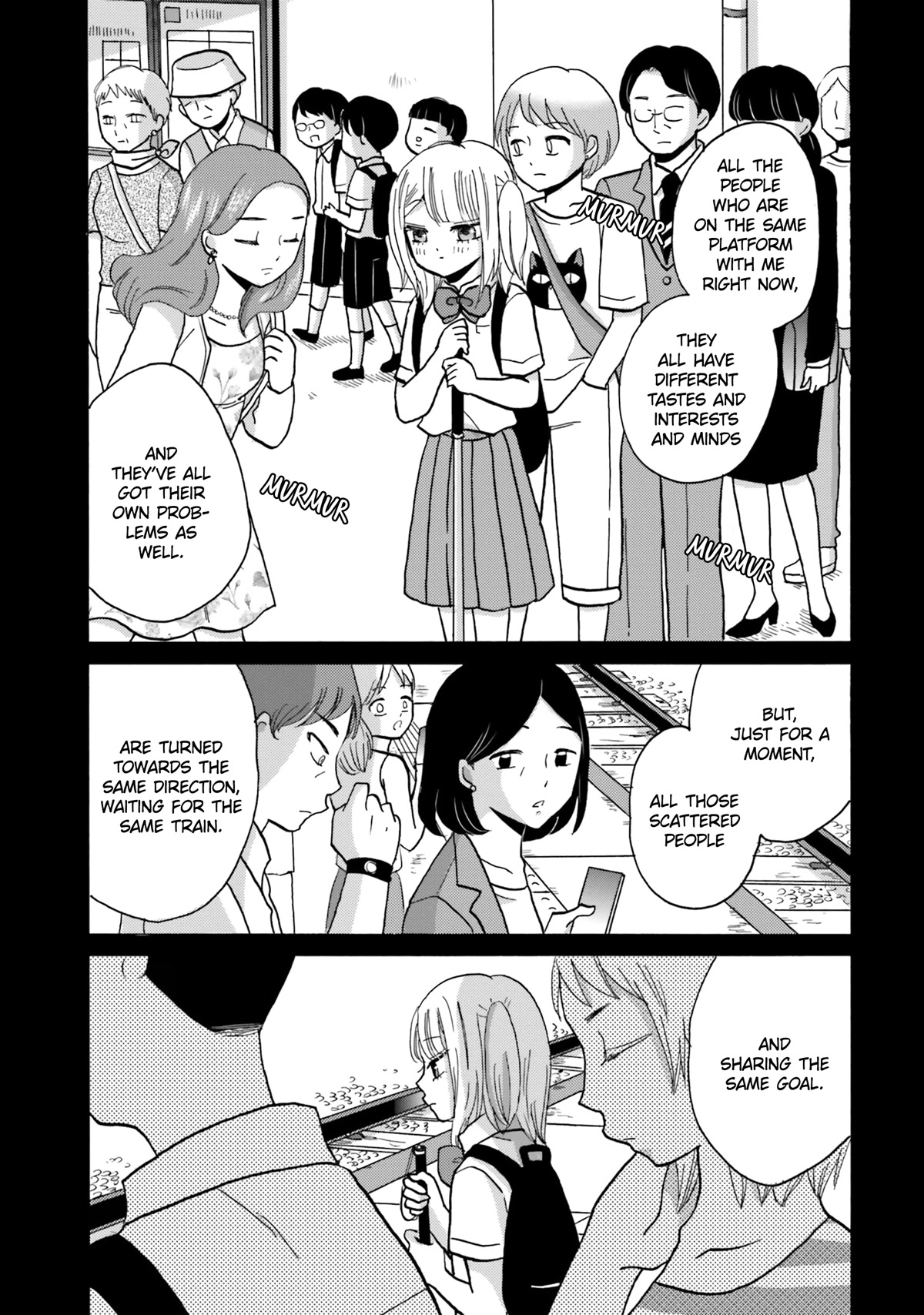 Yankee-kun and the White Cane Girl Chapter 102 page 17 - Chapter 102: One Boat