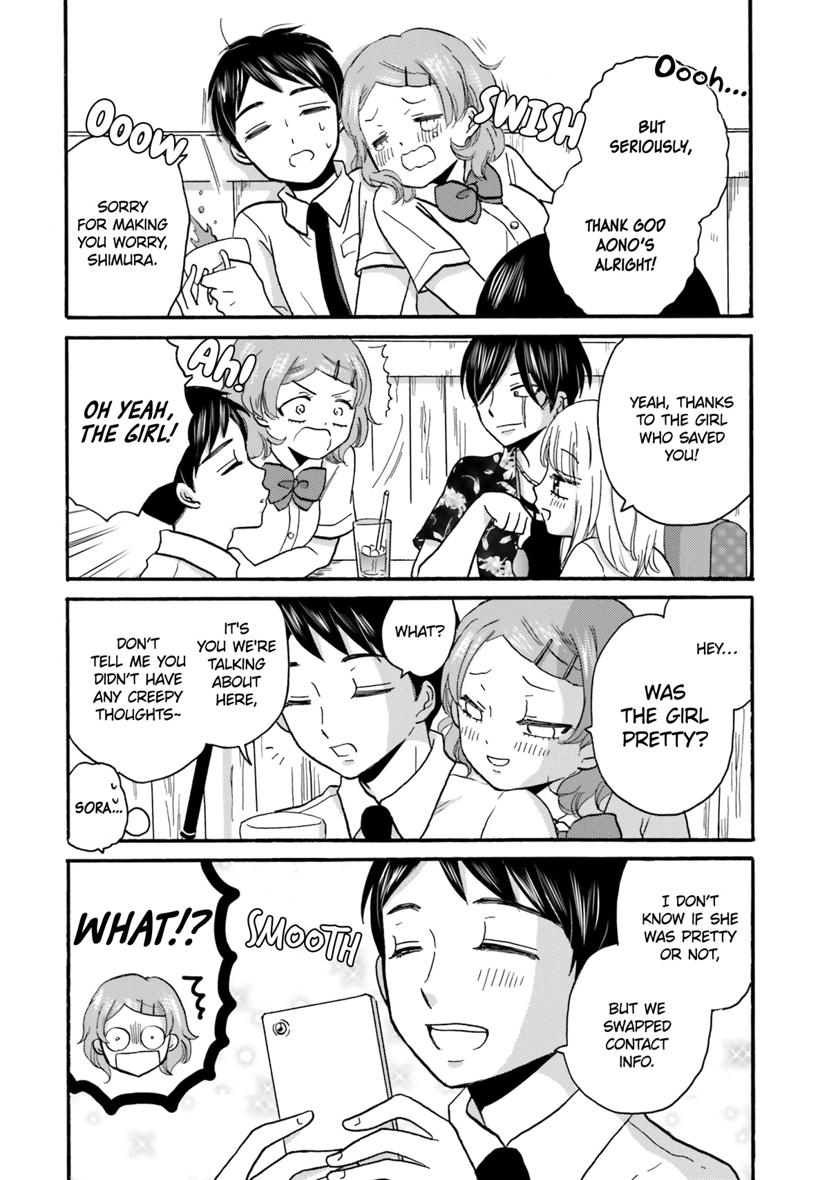 Yankee-kun and the White Cane Girl Chapter 102 page 20 - Chapter 102: One Boat