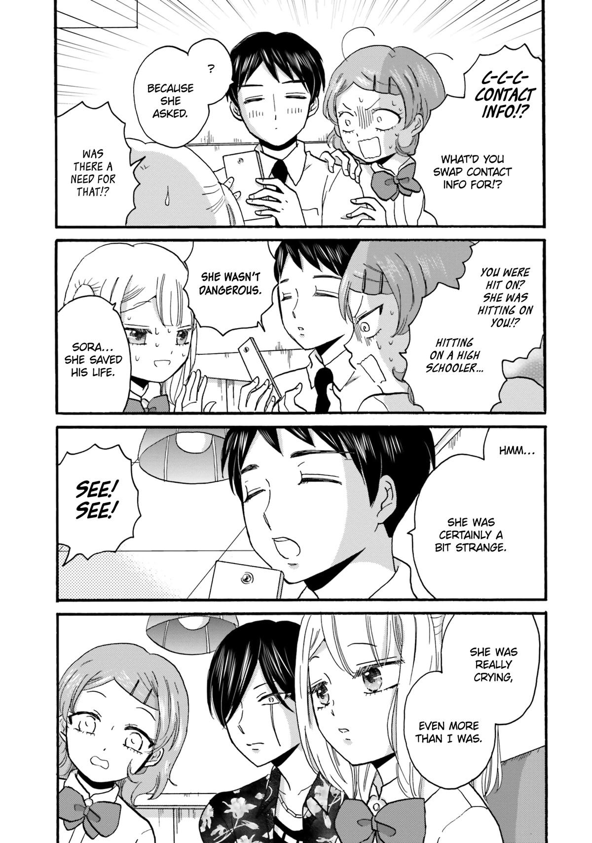 Yankee-kun and the White Cane Girl Chapter 102 page 21 - Chapter 102: One Boat