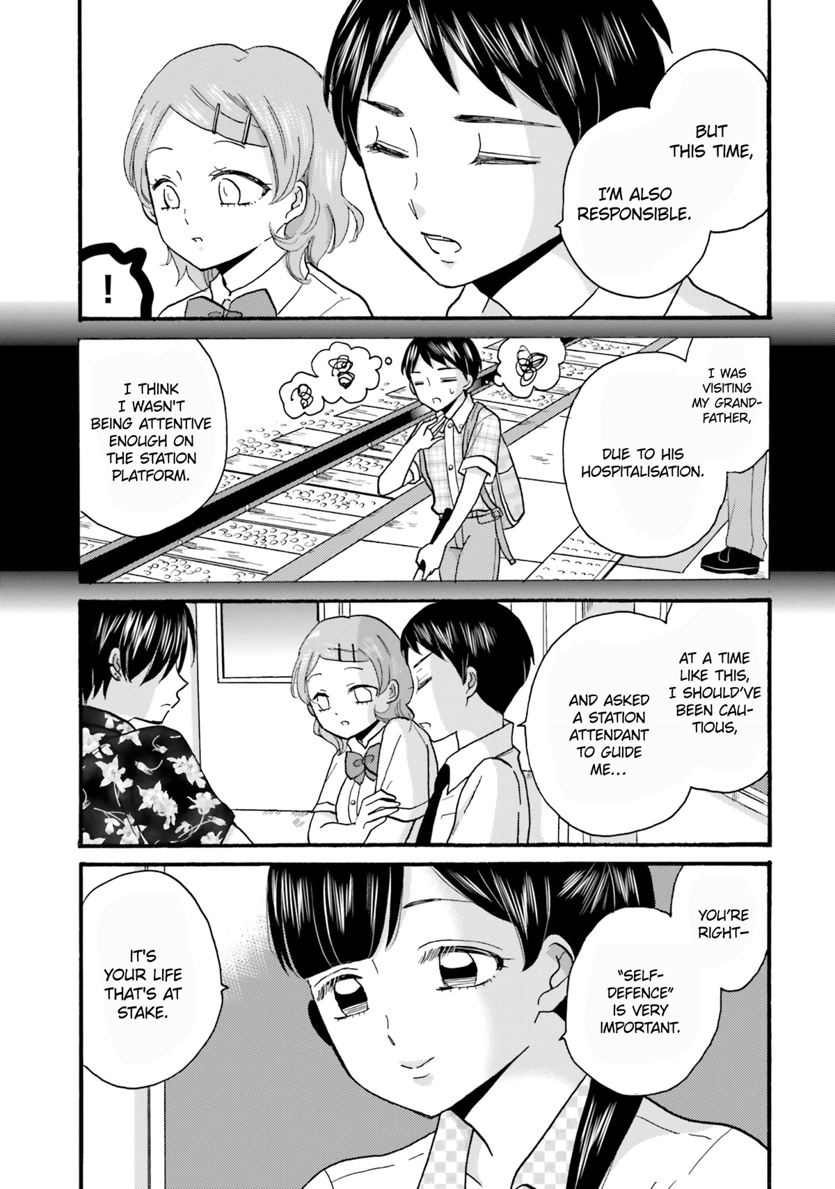 Yankee-kun and the White Cane Girl Chapter 102 page 5 - Chapter 102: One Boat