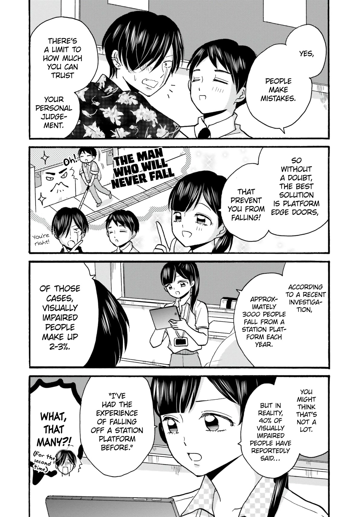 Yankee-kun and the White Cane Girl Chapter 102 page 8 - Chapter 102: One Boat