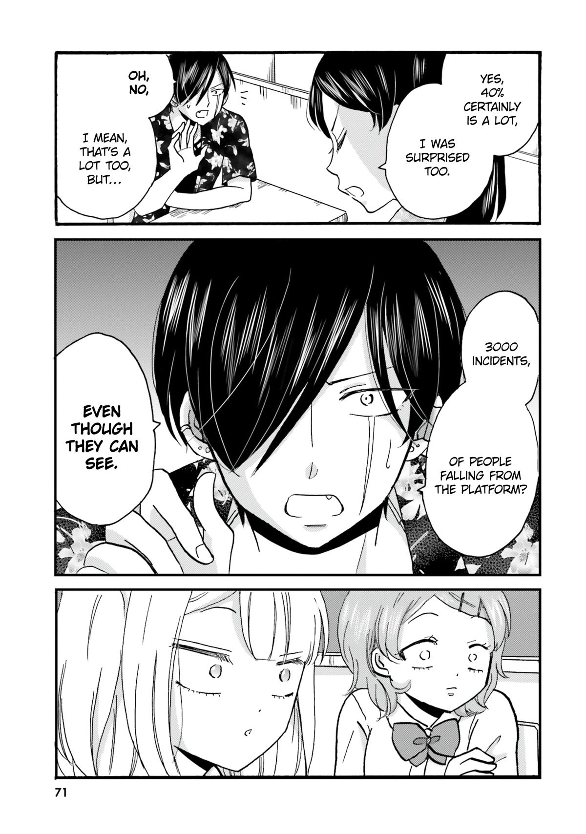 Yankee-kun and the White Cane Girl Chapter 102 page 9 - Chapter 102: One Boat
