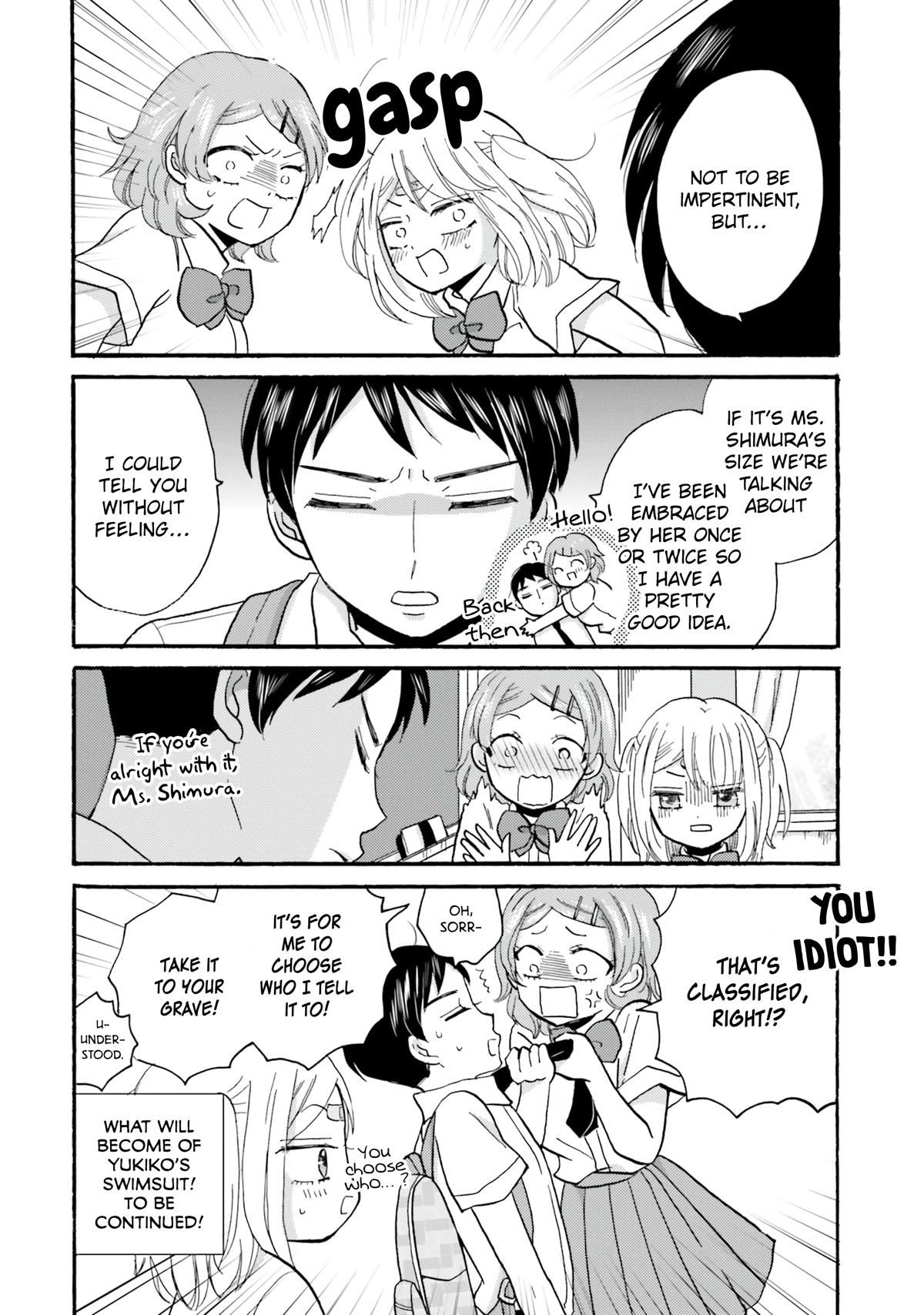 Yankee-kun and the White Cane Girl Chapter 103 page 12 - Chapter 103: To Buy a Swimsuit