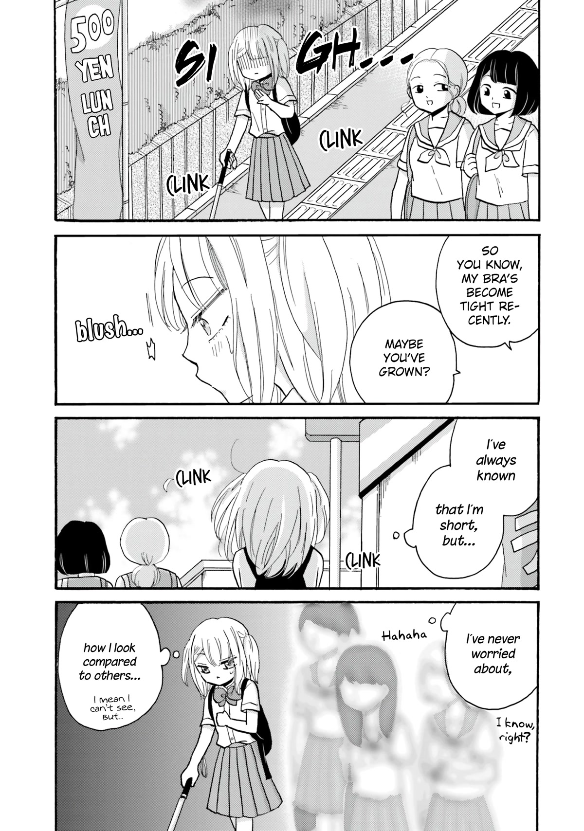 Yankee-kun and the White Cane Girl Chapter 103 page 5 - Chapter 103: To Buy a Swimsuit