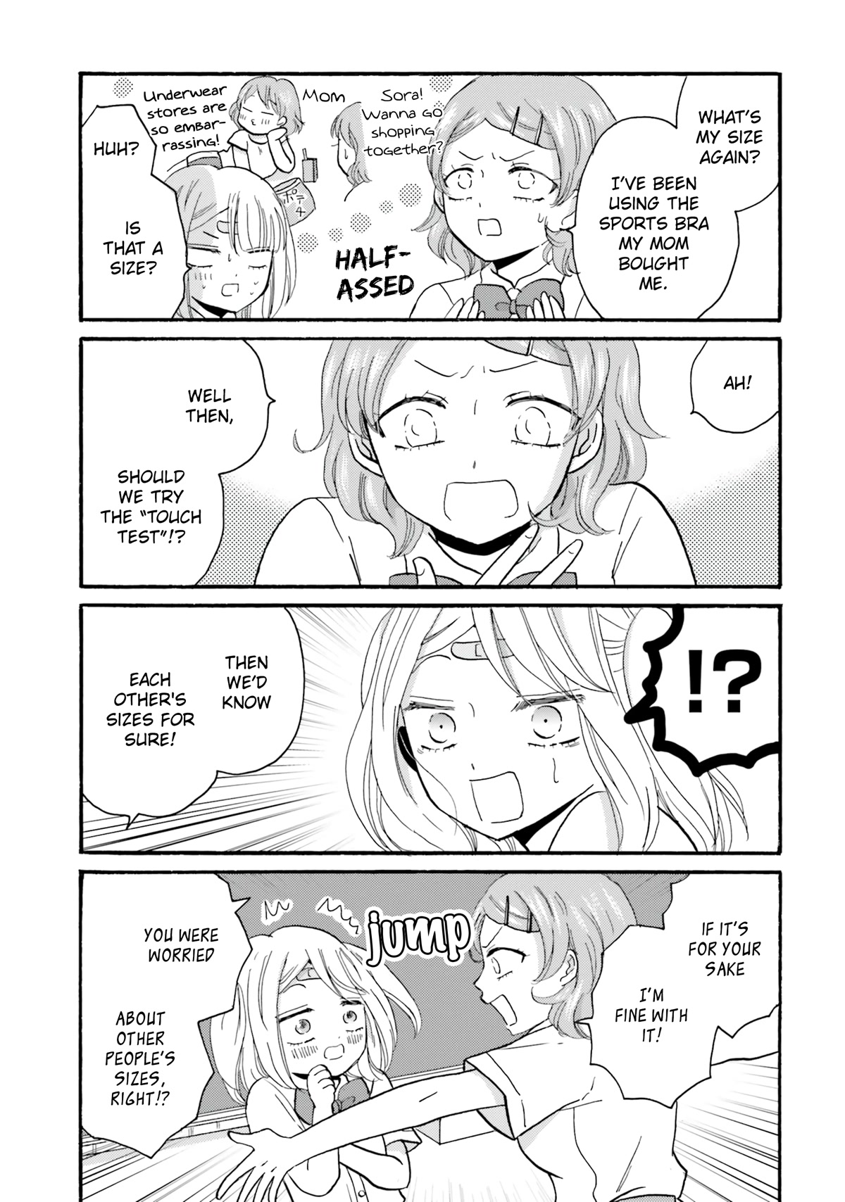 Yankee-kun and the White Cane Girl Chapter 103 page 9 - Chapter 103: To Buy a Swimsuit