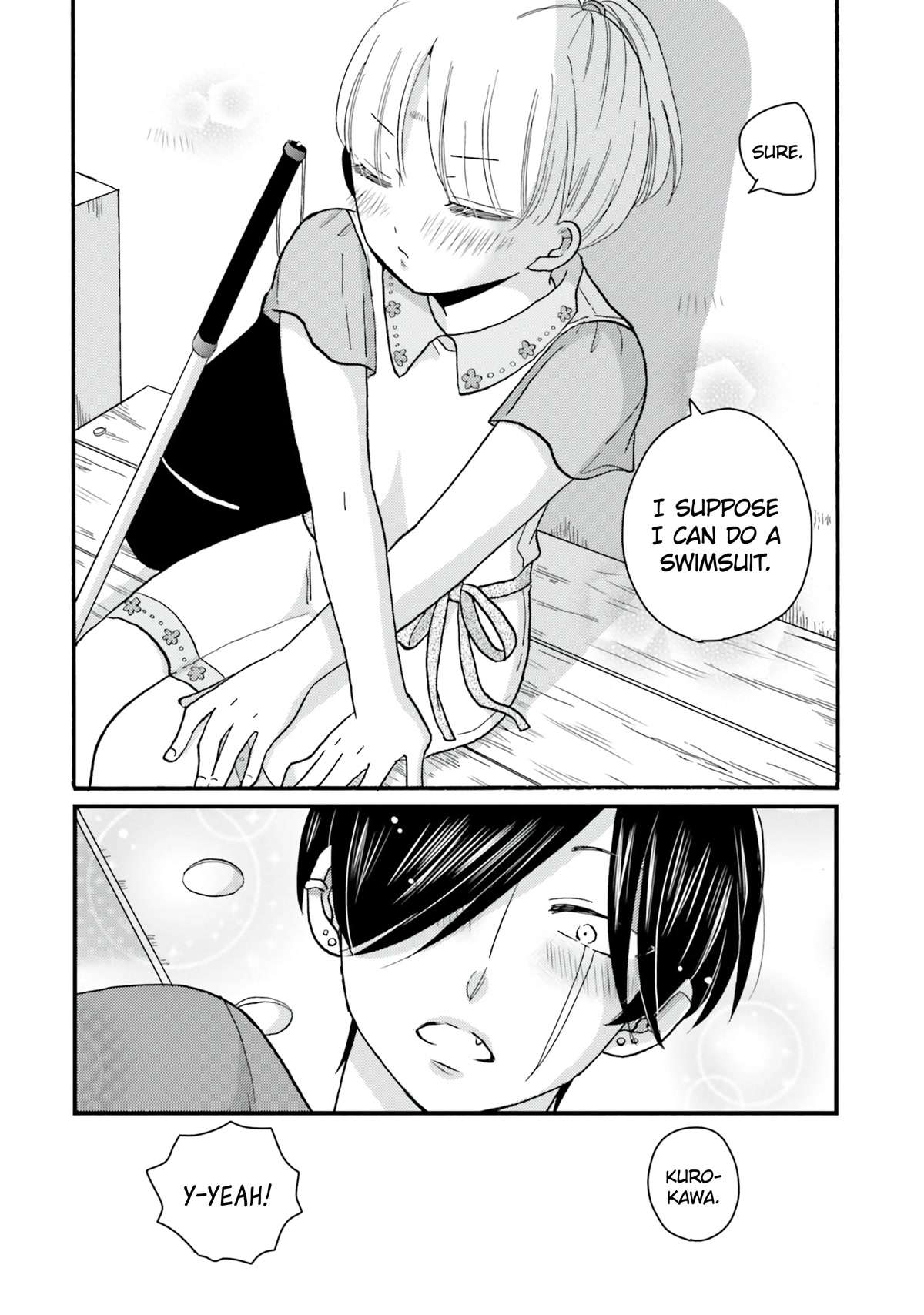 Yankee-kun and the White Cane Girl Chapter 104 page 18 - Chapter 104: To Buy a Swimsuit ②