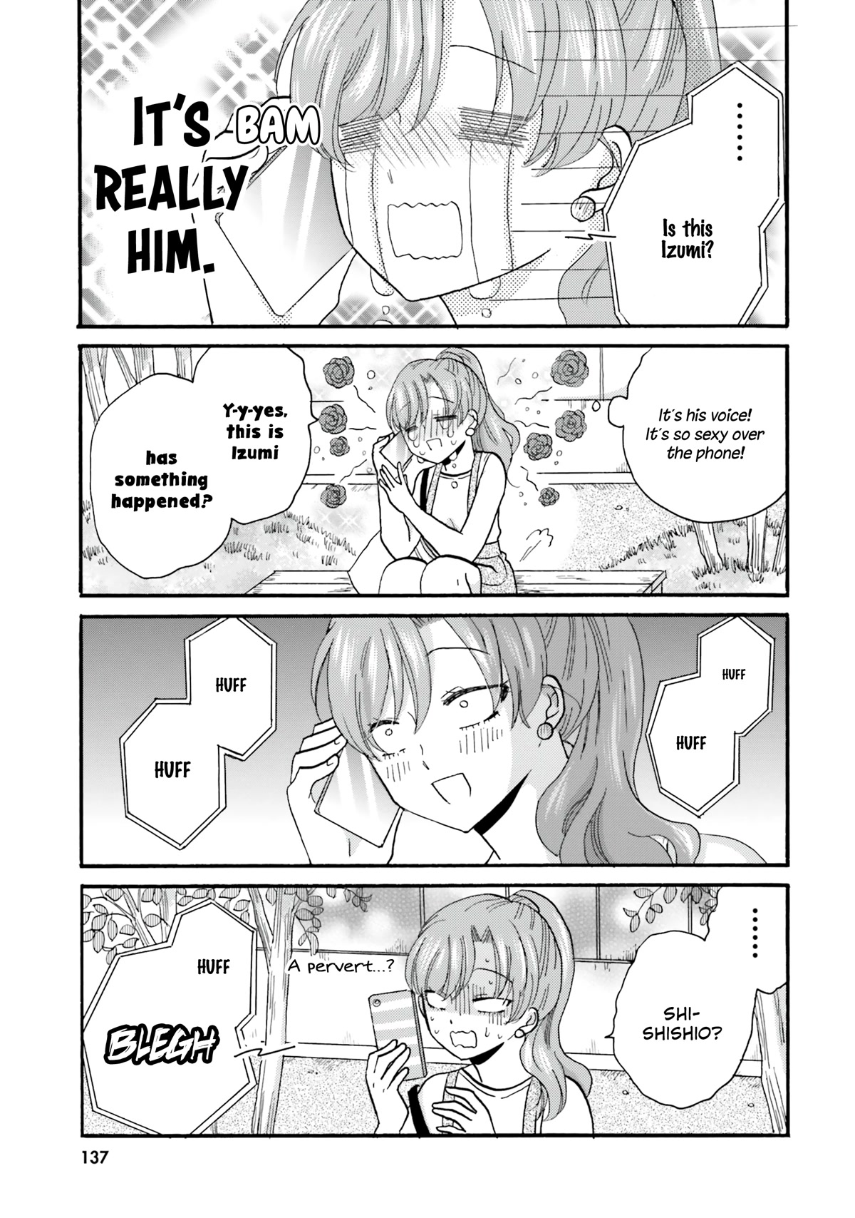 Yankee-kun and the White Cane Girl Chapter 105 page 14 - Chapter 105: Am I? ①
