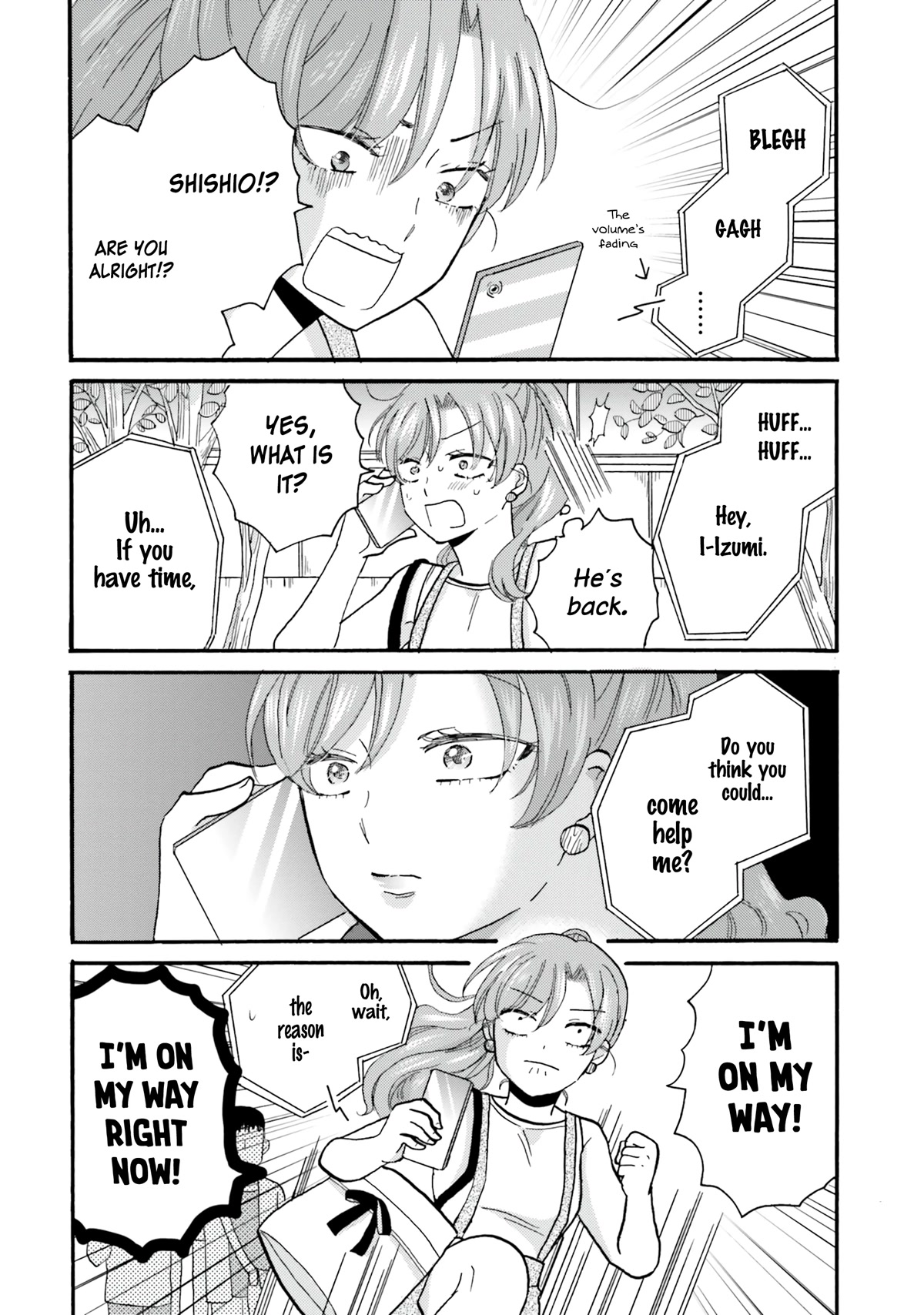 Yankee-kun and the White Cane Girl Chapter 105 page 15 - Chapter 105: Am I? ①