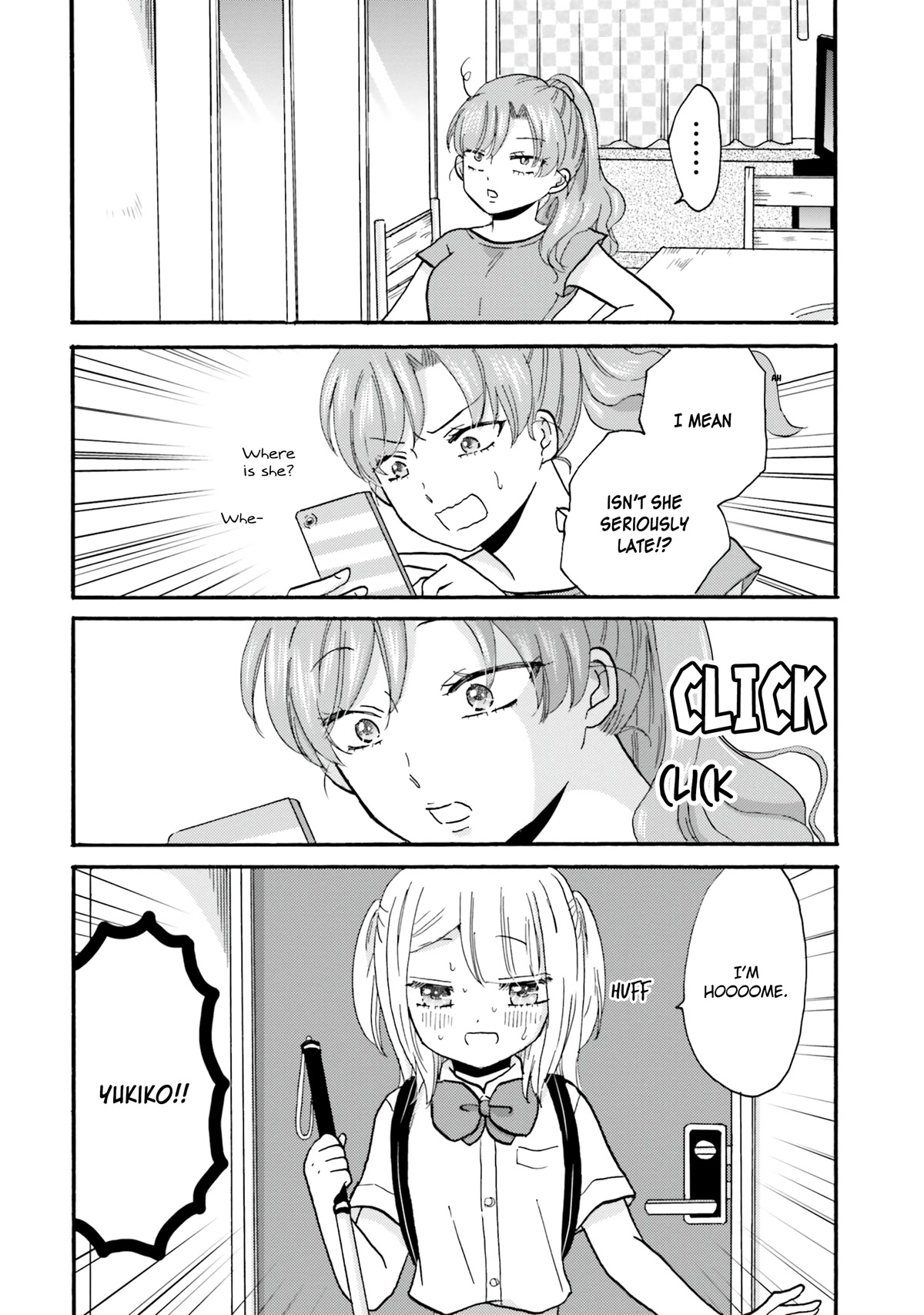 Yankee-kun and the White Cane Girl Chapter 105 page 9 - Chapter 105: Am I? ①