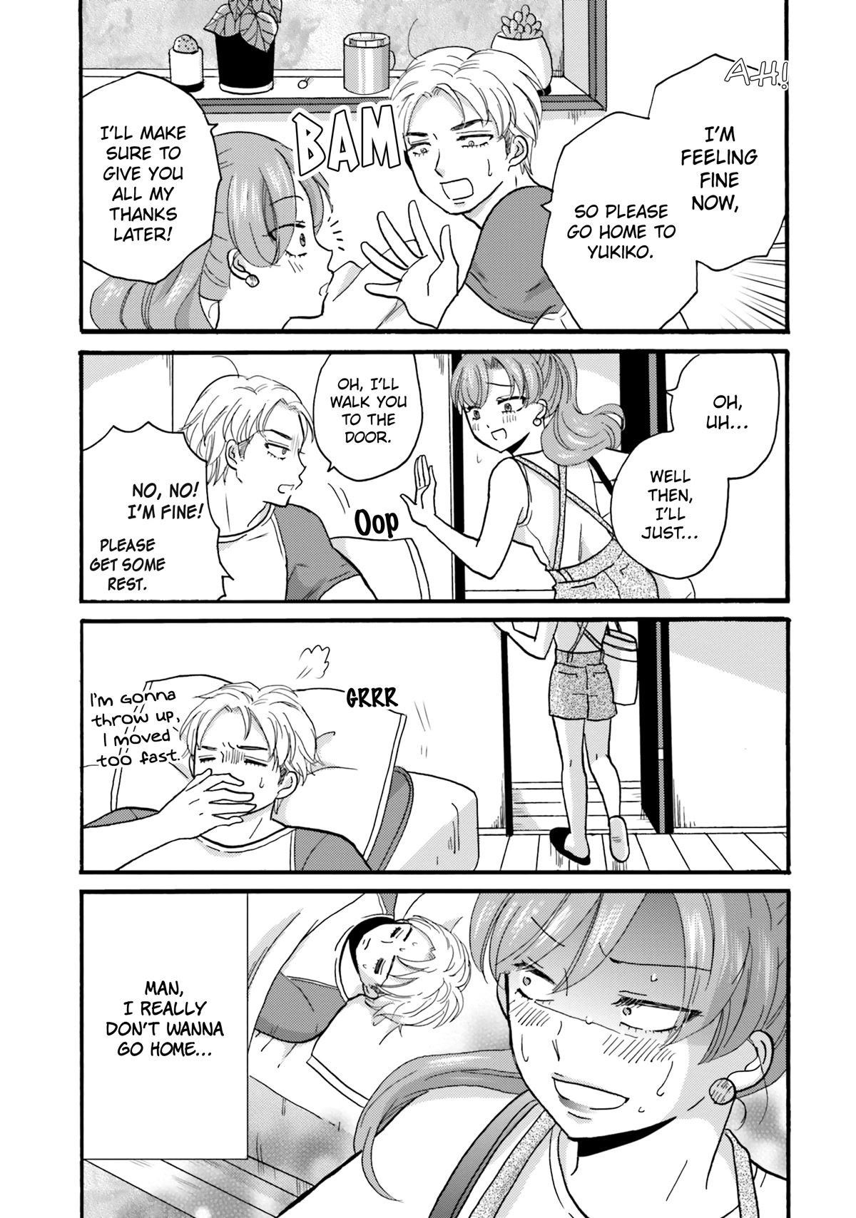 Yankee-kun and the White Cane Girl Chapter 106 page 13 - Chapter 106: Am I? ②