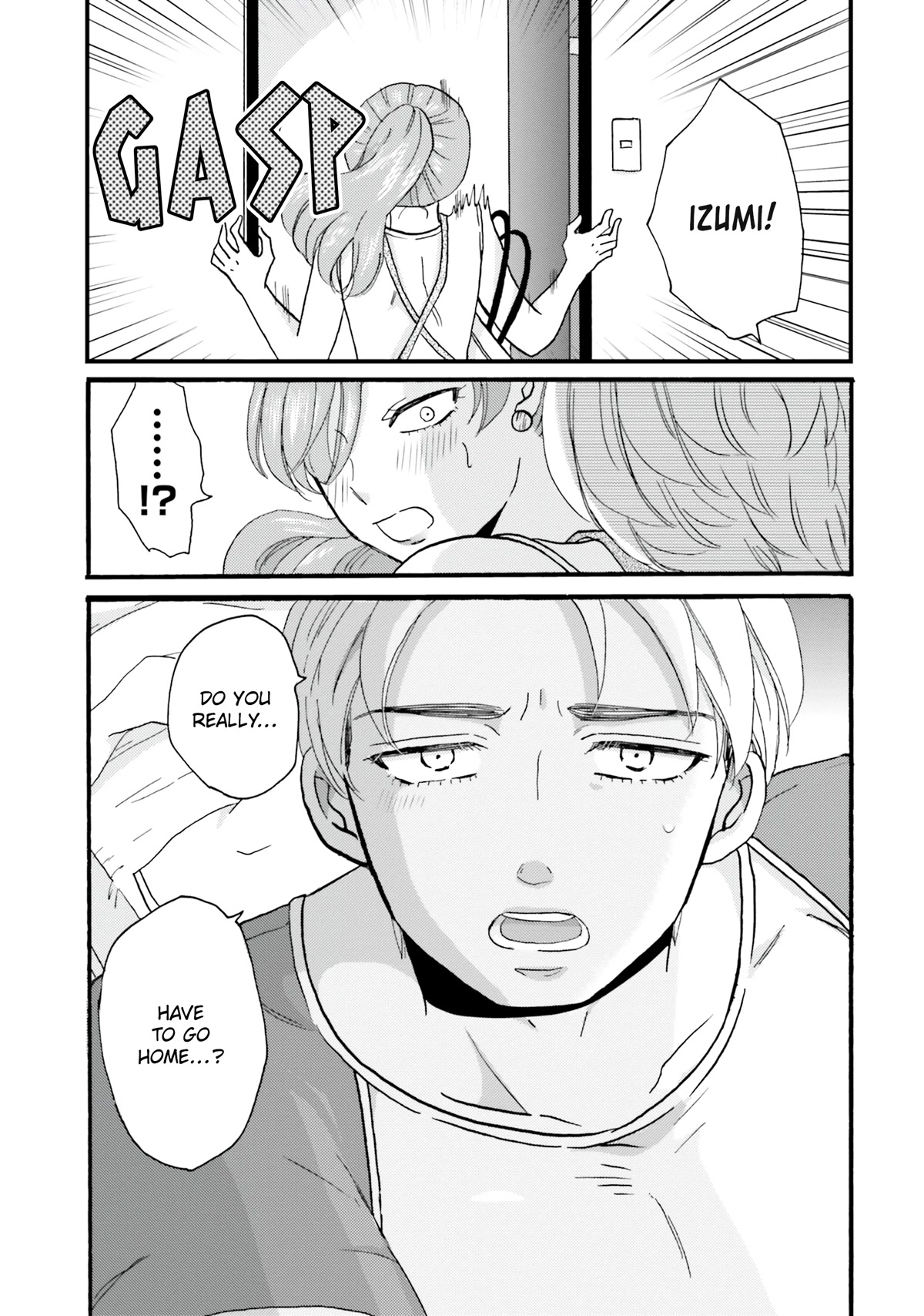 Yankee-kun and the White Cane Girl Chapter 106 page 15 - Chapter 106: Am I? ②