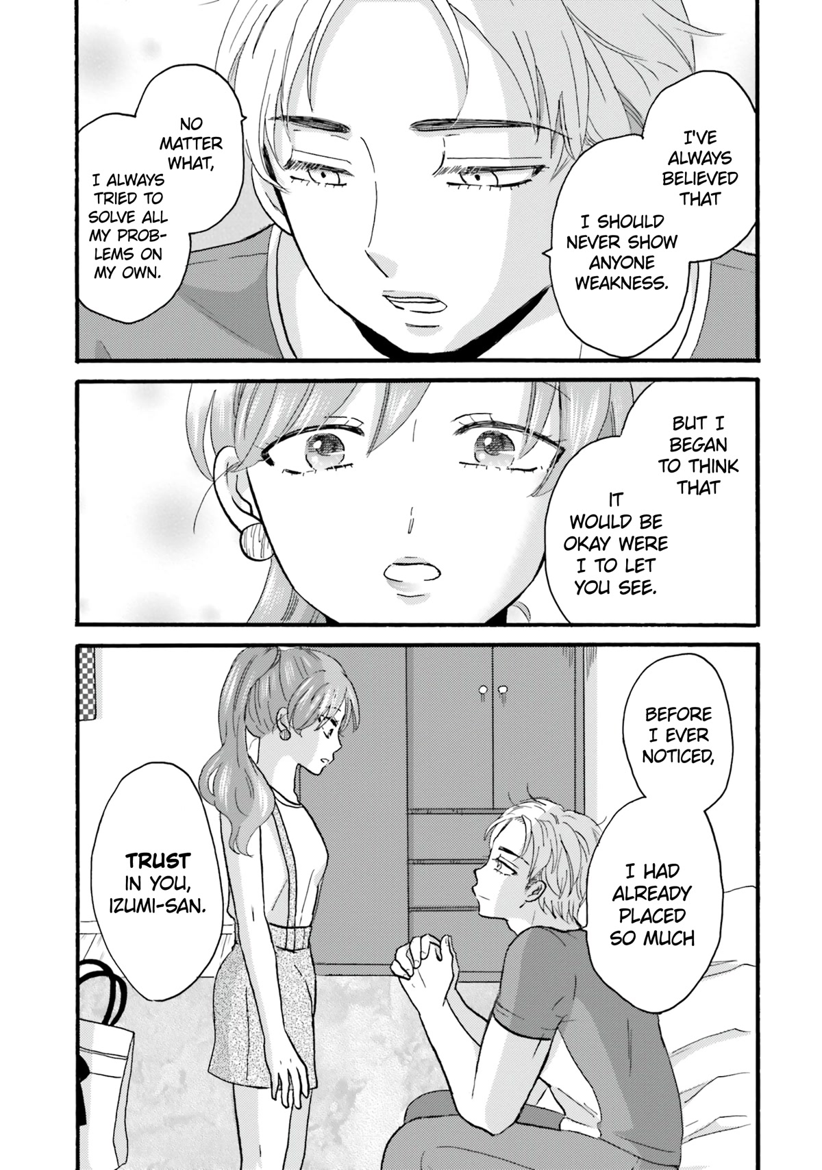 Yankee-kun and the White Cane Girl Chapter 107 page 17 - Chapter 107: Am I? ③