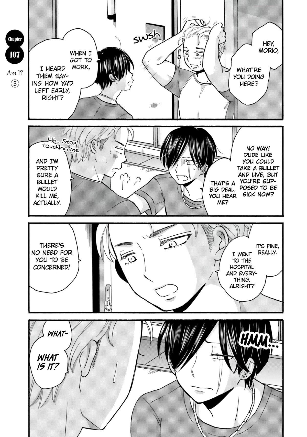 Yankee-kun and the White Cane Girl Chapter 107 page 3 - Chapter 107: Am I? ③