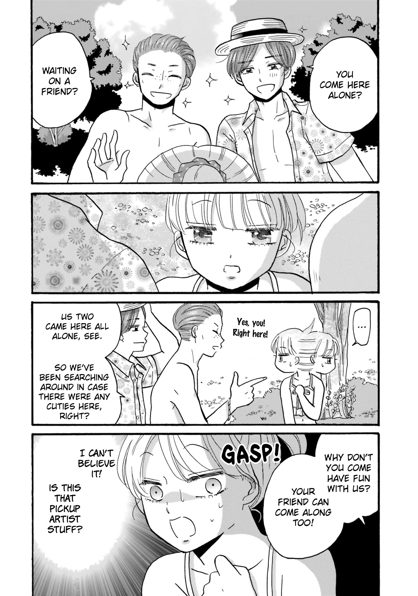 Yankee-kun and the White Cane Girl Chapter 109 page 13 - Chapter 109: First Time at the Beach ①