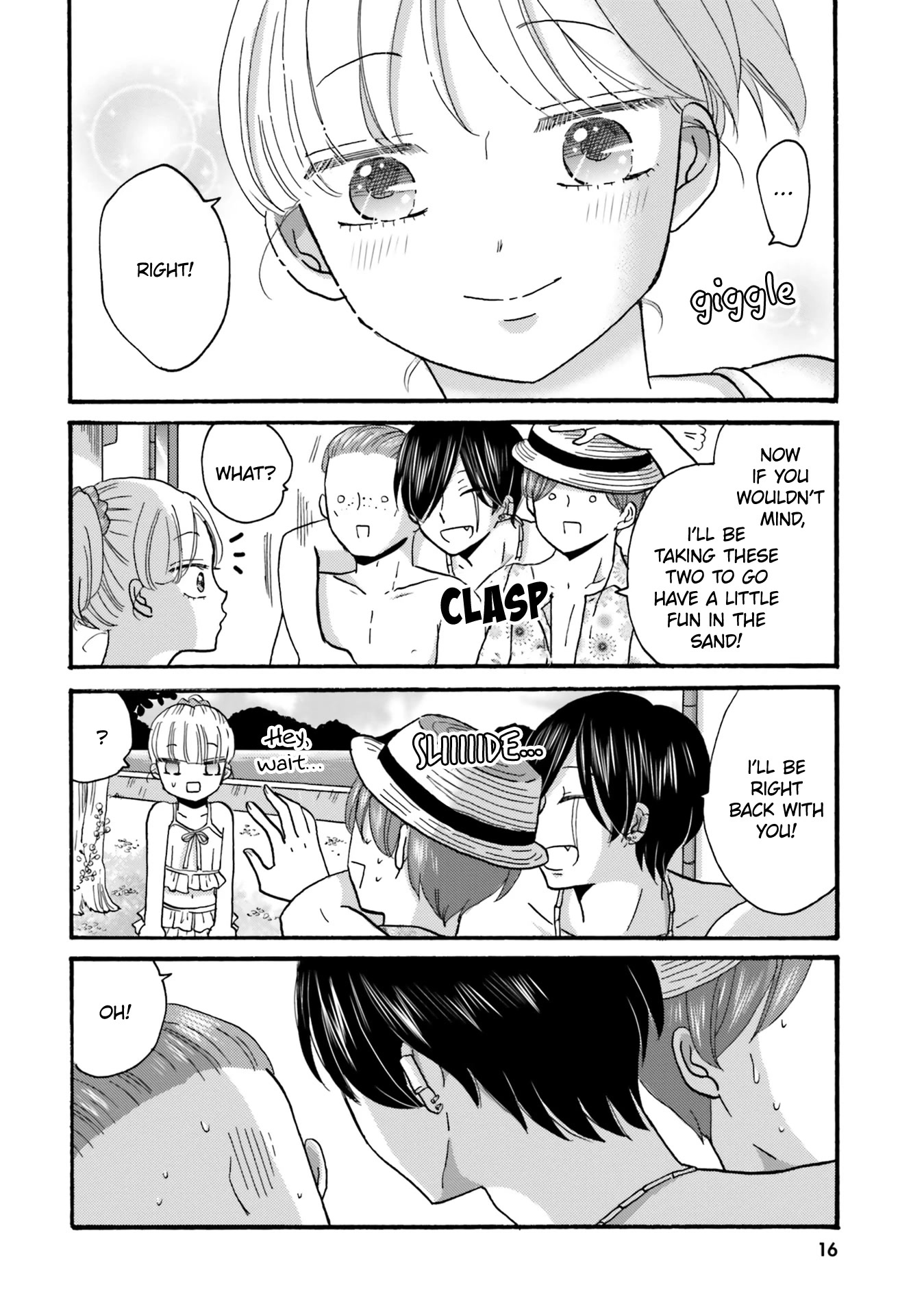 Yankee-kun and the White Cane Girl Chapter 109 page 19 - Chapter 109: First Time at the Beach ①