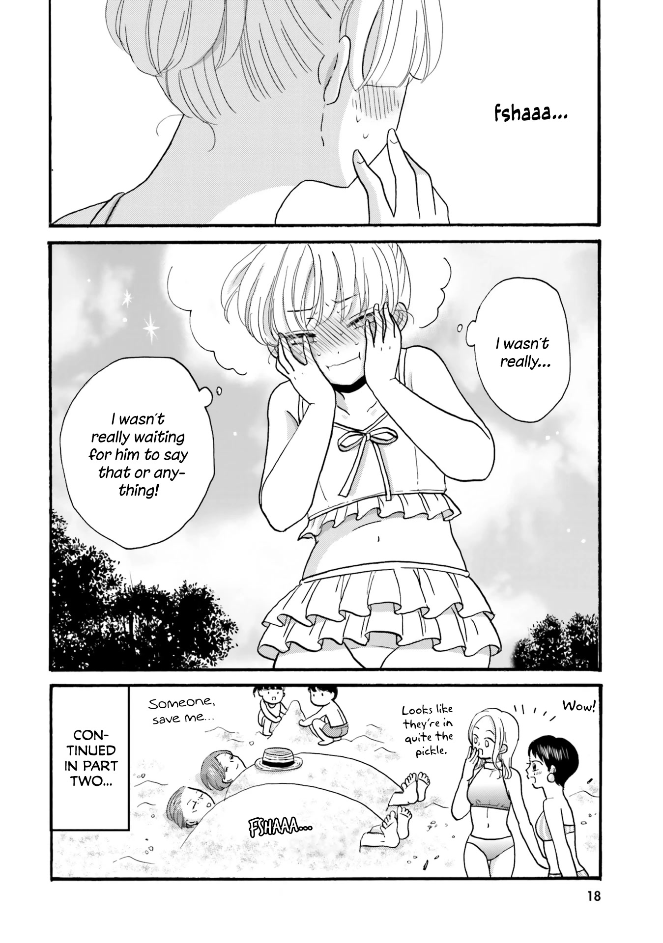Yankee-kun and the White Cane Girl Chapter 109 page 21 - Chapter 109: First Time at the Beach ①