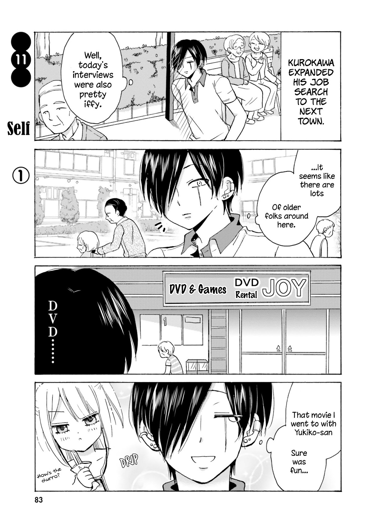 Yankee-kun and the White Cane Girl Chapter 11 page 2 - Chapter 11