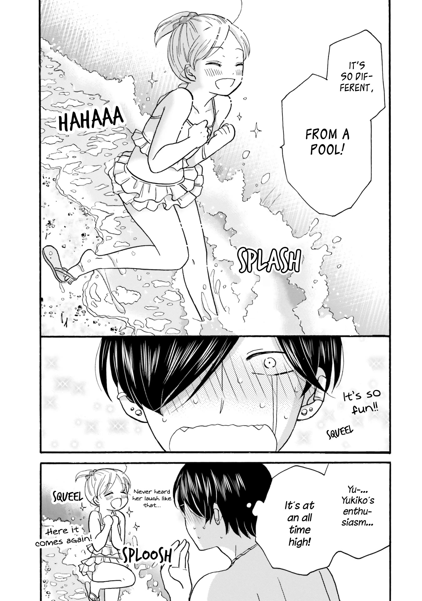 Yankee-kun and the White Cane Girl Chapter 110 page 10 - Chapter 110: First Time at the Beach ②