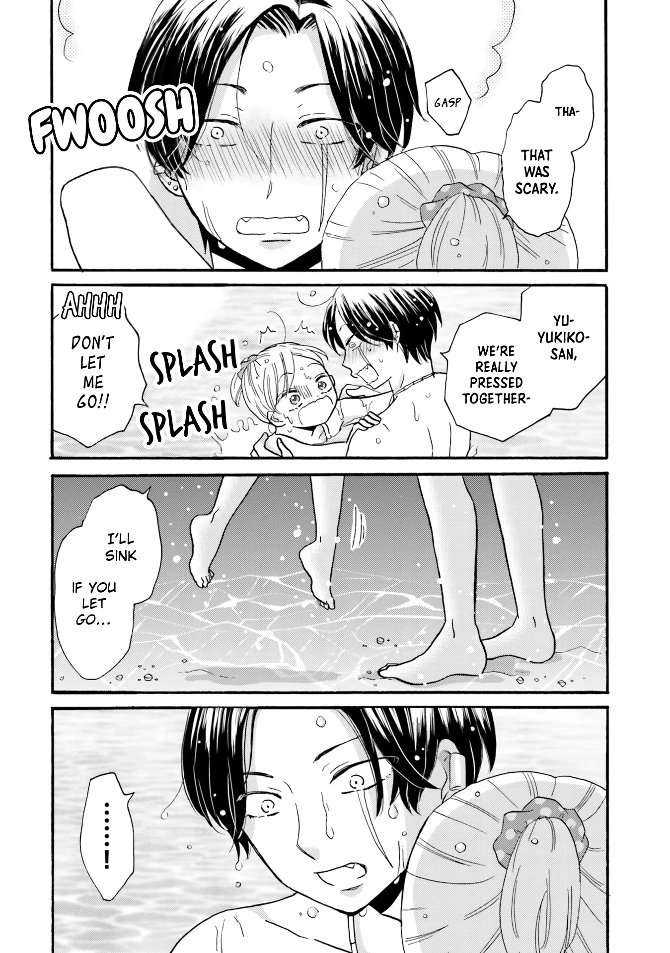 Yankee-kun and the White Cane Girl Chapter 110 page 15 - Chapter 110: First Time at the Beach ②