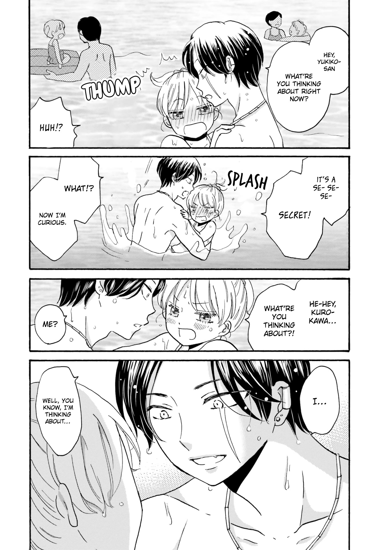 Yankee-kun and the White Cane Girl Chapter 110 page 19 - Chapter 110: First Time at the Beach ②