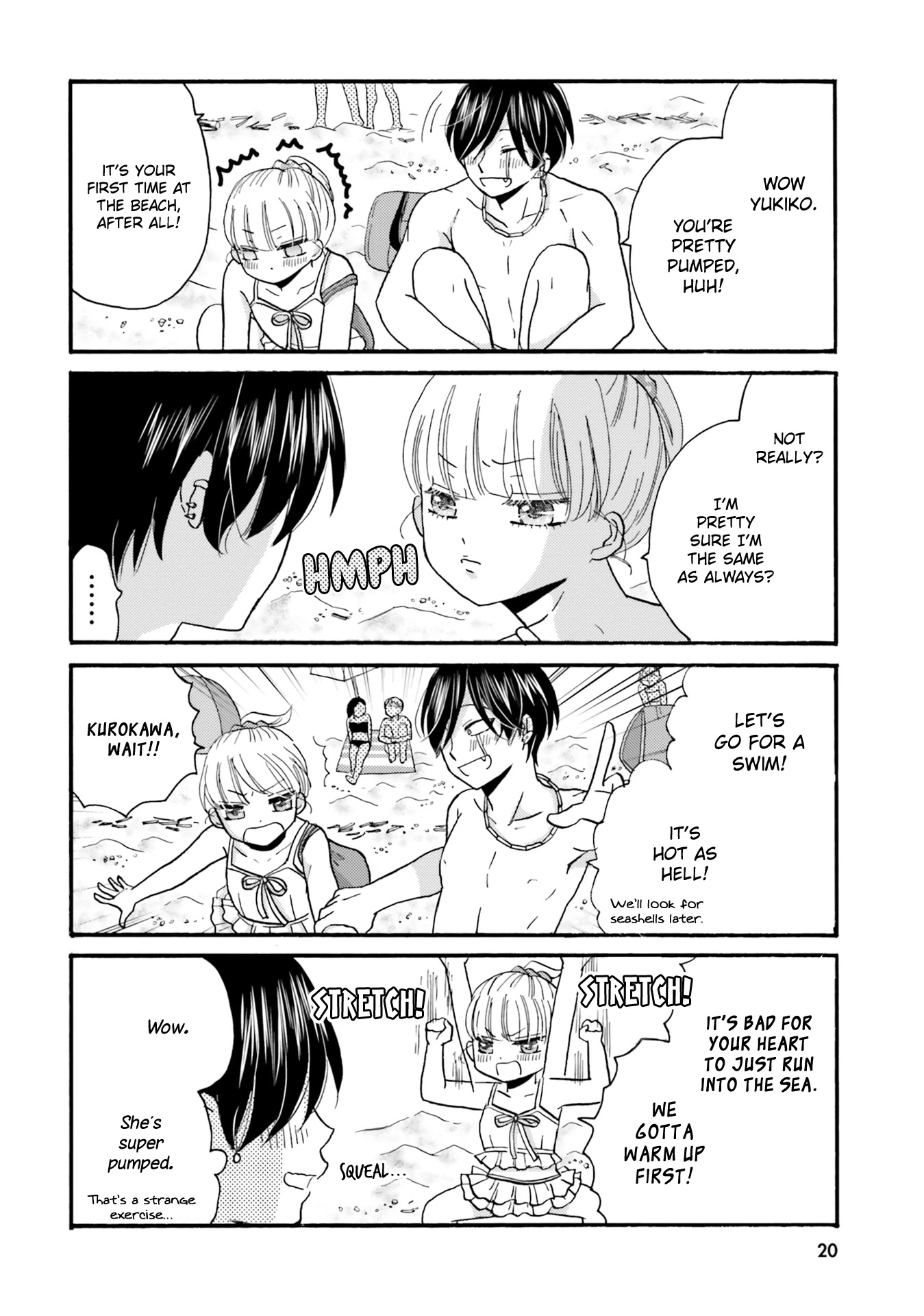 Yankee-kun and the White Cane Girl Chapter 110 page 3 - Chapter 110: First Time at the Beach ②
