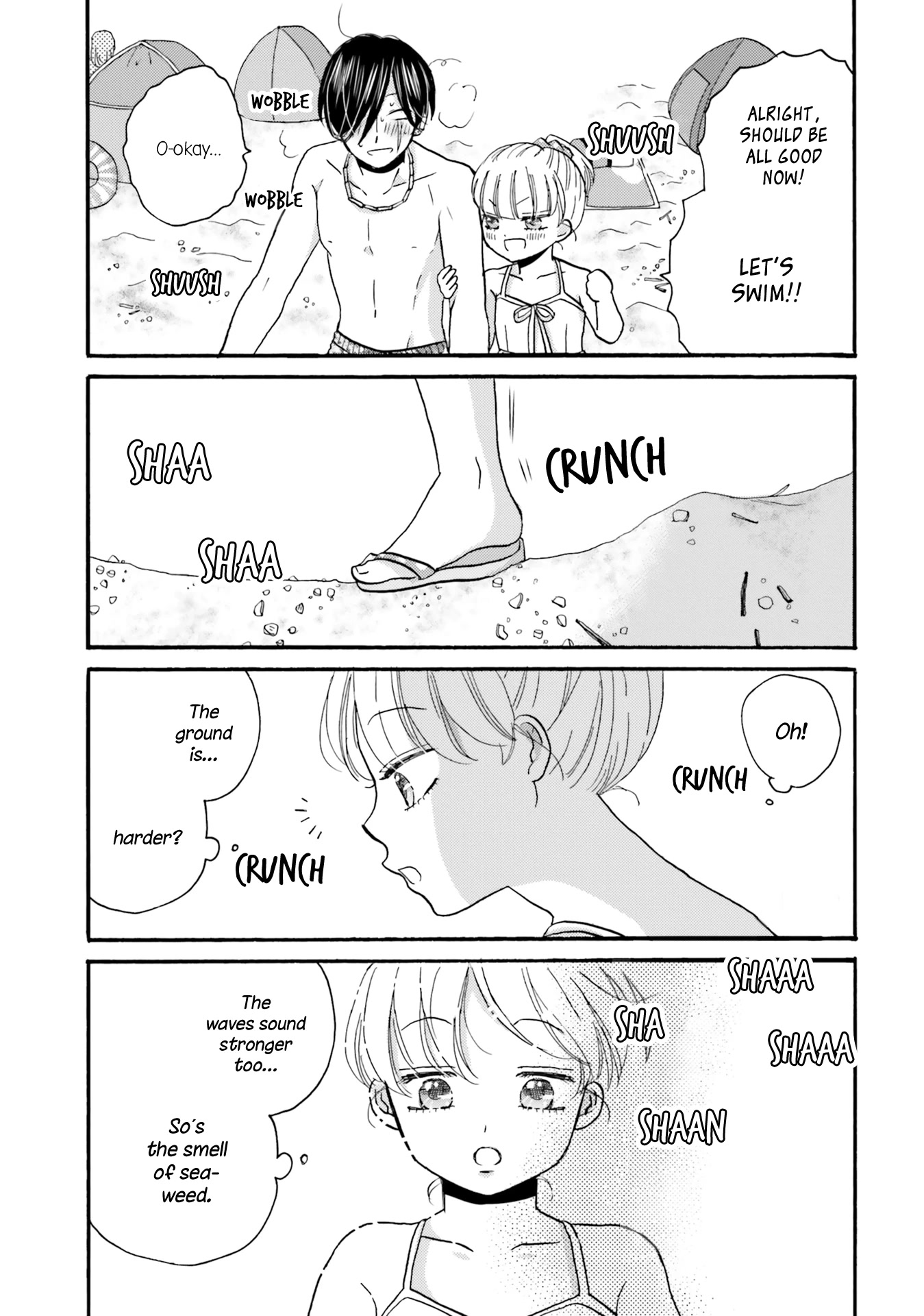 Yankee-kun and the White Cane Girl Chapter 110 page 6 - Chapter 110: First Time at the Beach ②
