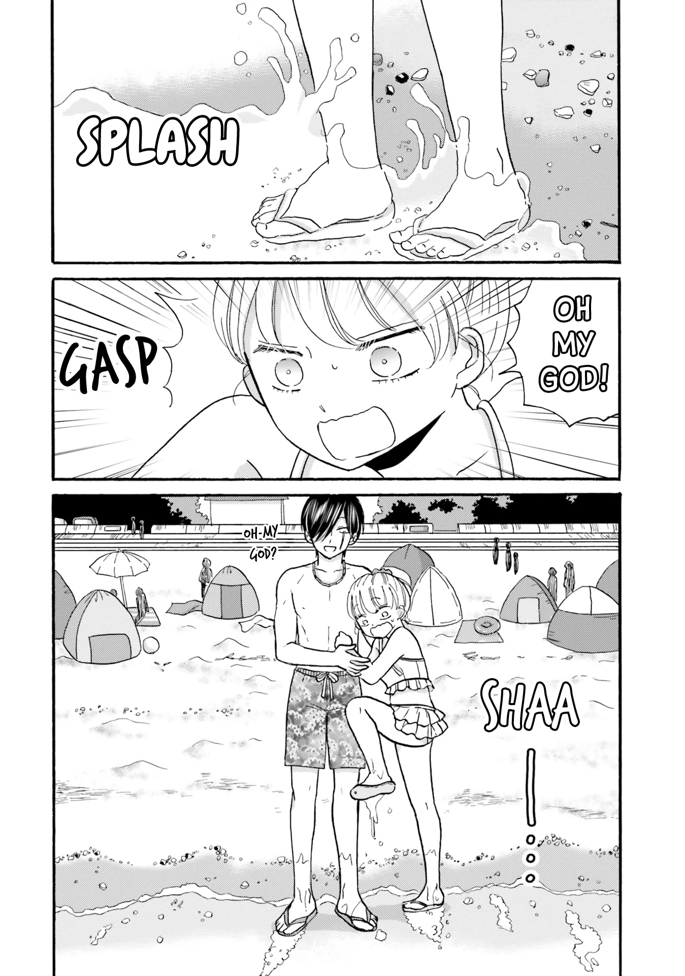 Yankee-kun and the White Cane Girl Chapter 110 page 7 - Chapter 110: First Time at the Beach ②