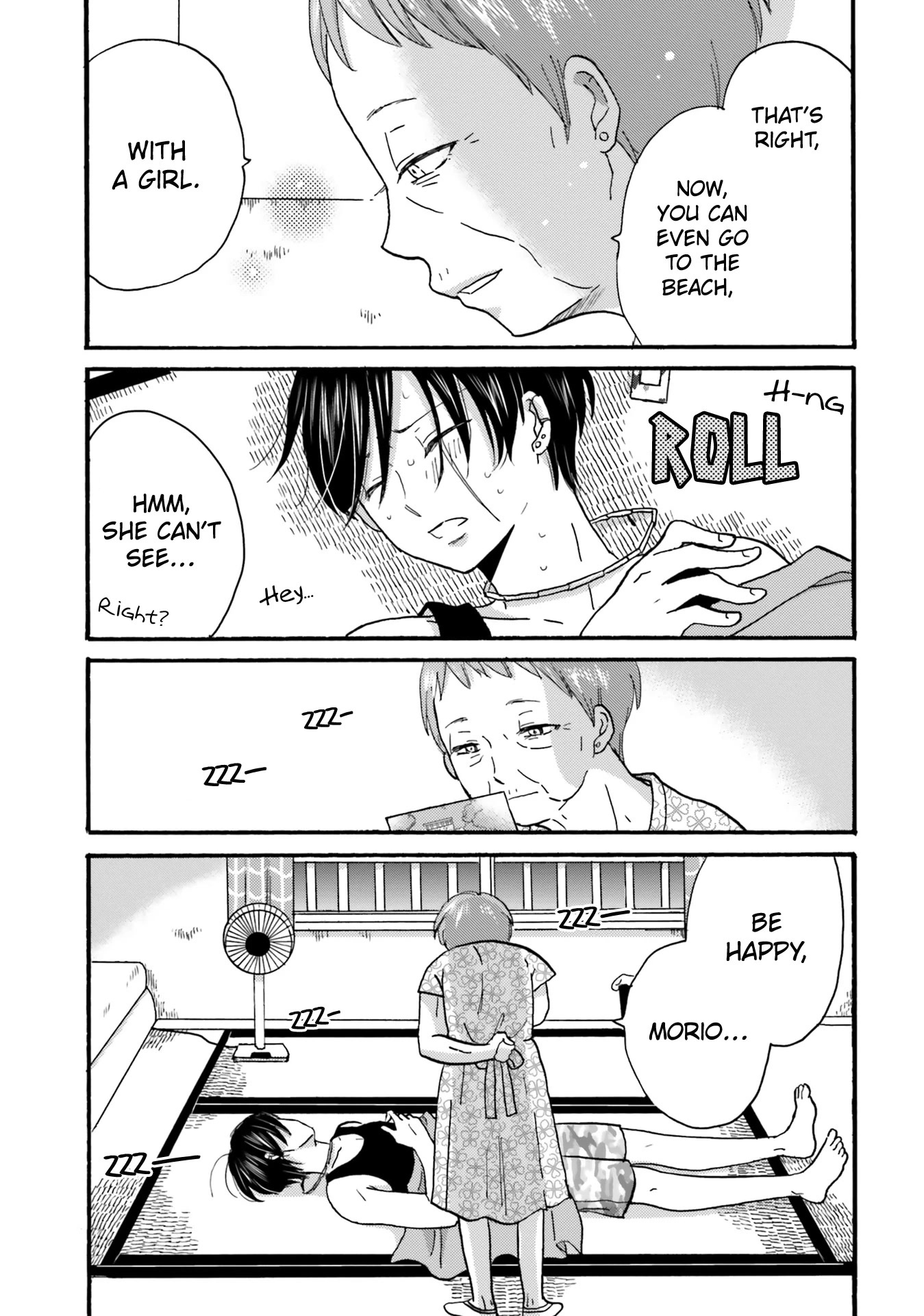 Yankee-kun and the White Cane Girl Chapter 111 page 10 - Chapter 111: After the Festival