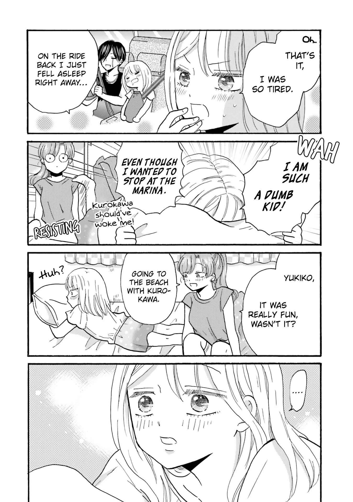 Yankee-kun and the White Cane Girl Chapter 111 page 3 - Chapter 111: After the Festival