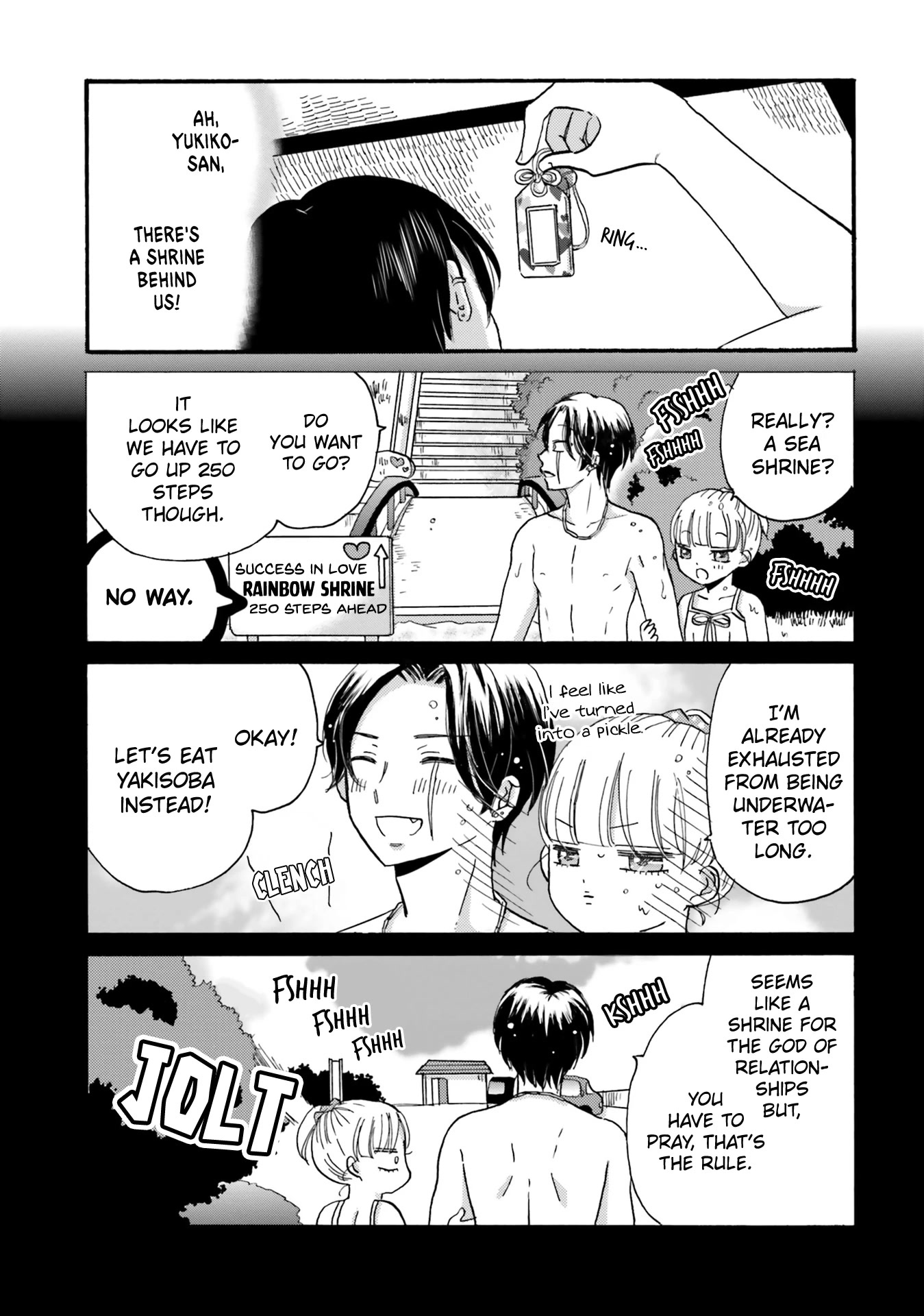 Yankee-kun and the White Cane Girl Chapter 111 page 6 - Chapter 111: After the Festival