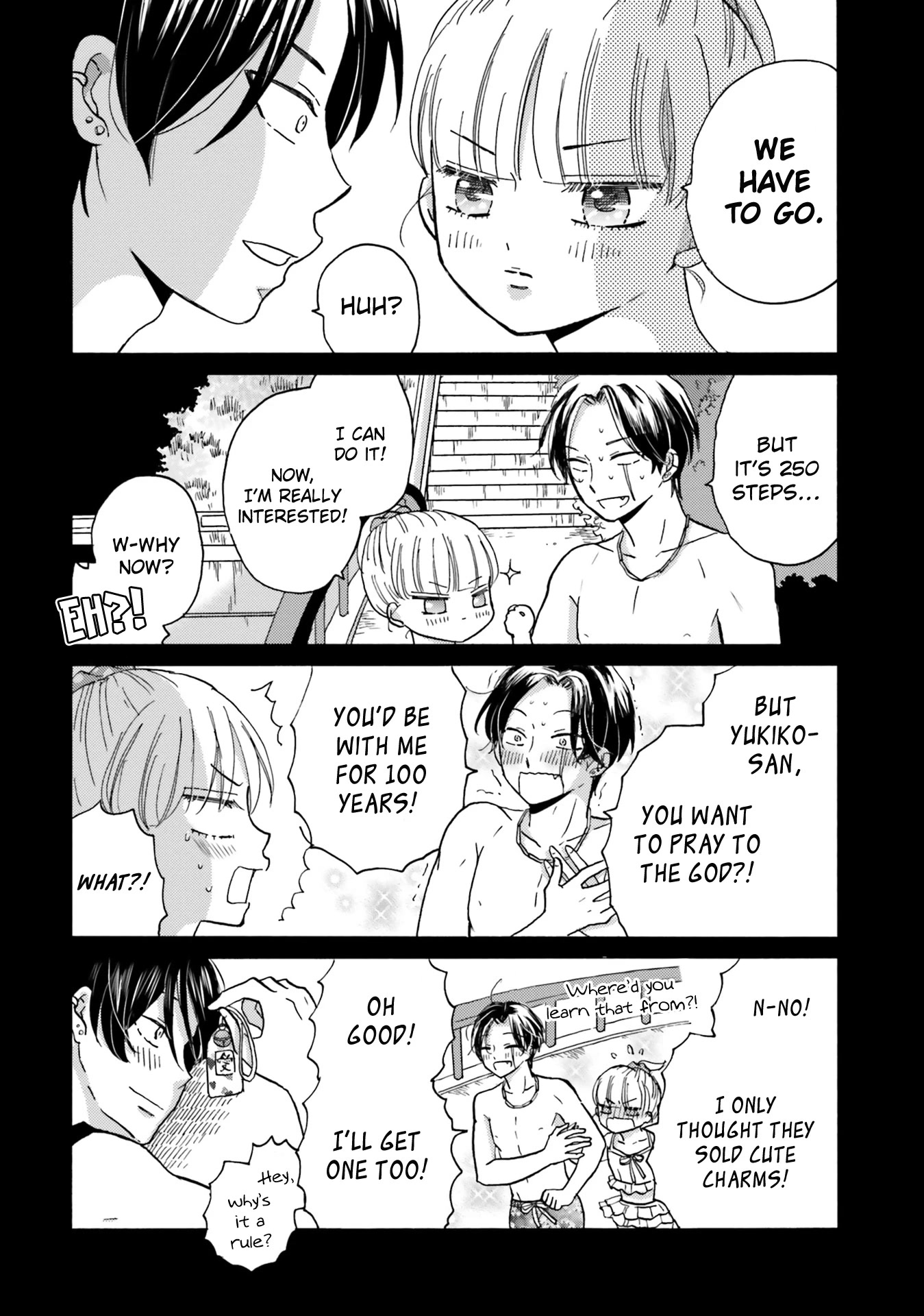 Yankee-kun and the White Cane Girl Chapter 111 page 7 - Chapter 111: After the Festival