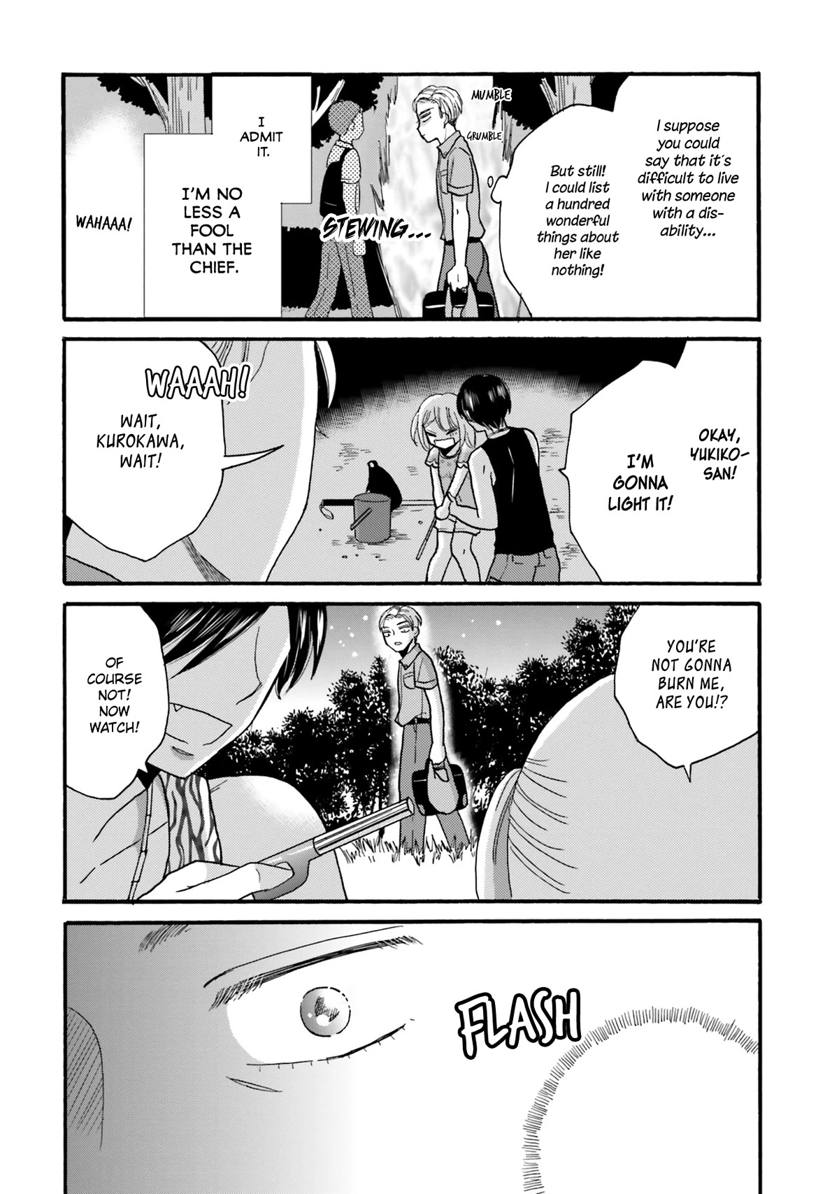 Yankee-kun and the White Cane Girl Chapter 112 page 11 - Chapter 112: A Father’s Lament ①