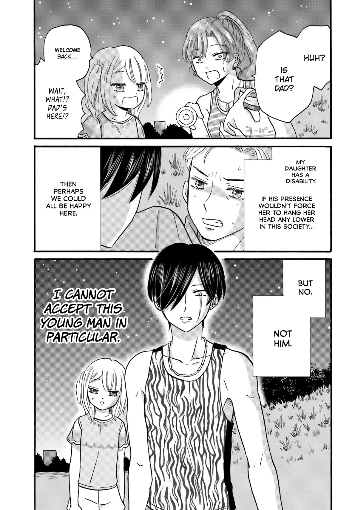 Yankee-kun and the White Cane Girl Chapter 112 page 18 - Chapter 112: A Father’s Lament ①