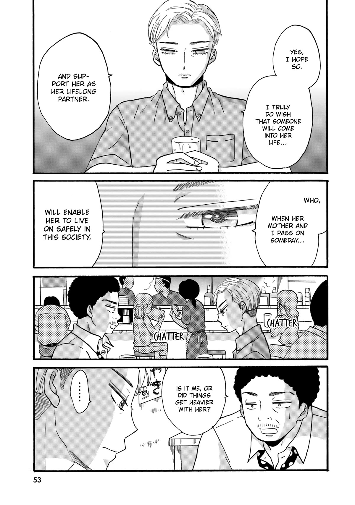 Yankee-kun and the White Cane Girl Chapter 112 page 6 - Chapter 112: A Father’s Lament ①
