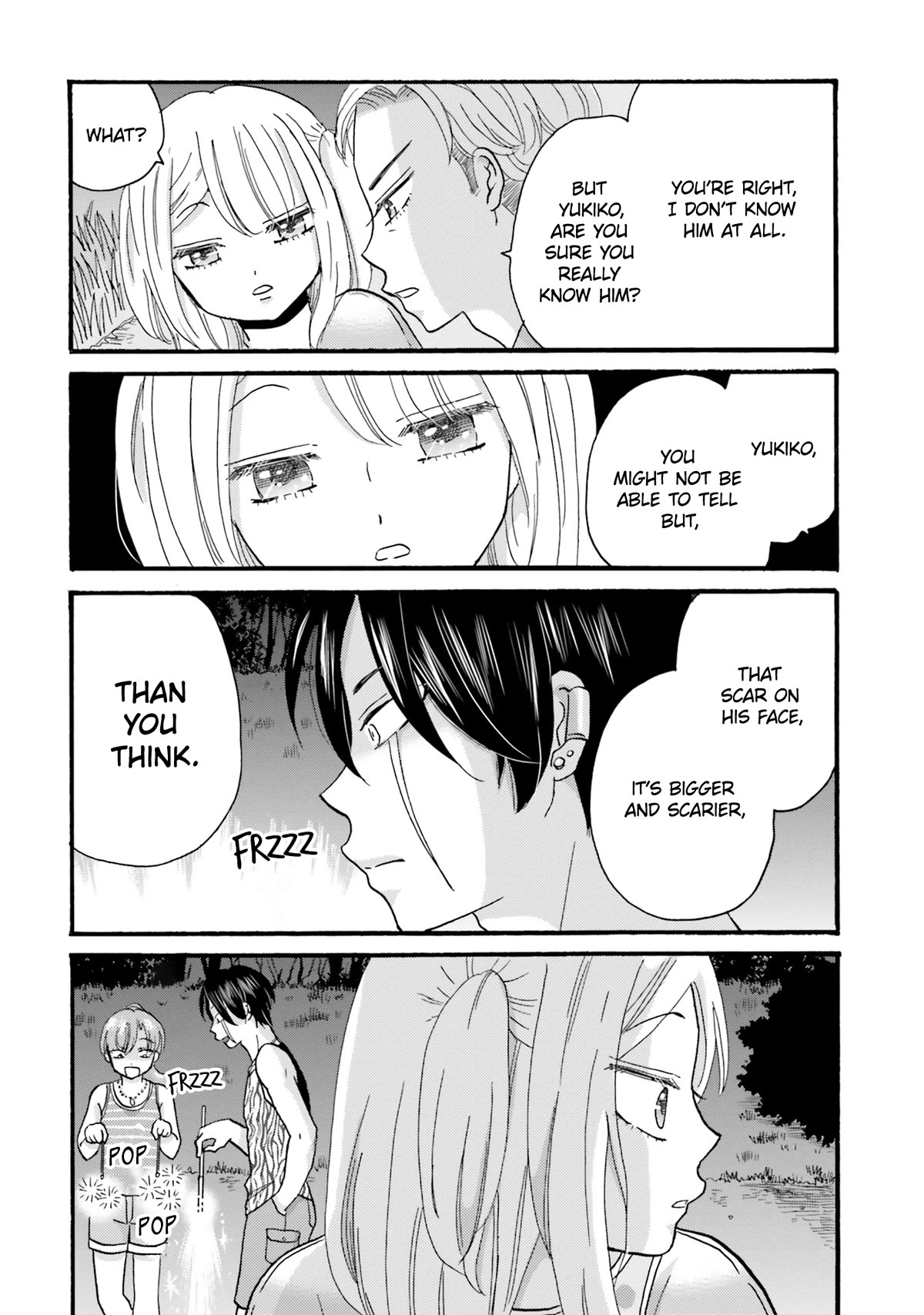Yankee-kun and the White Cane Girl Chapter 113 page 10 - Chapter 113: A Father's Lament ②