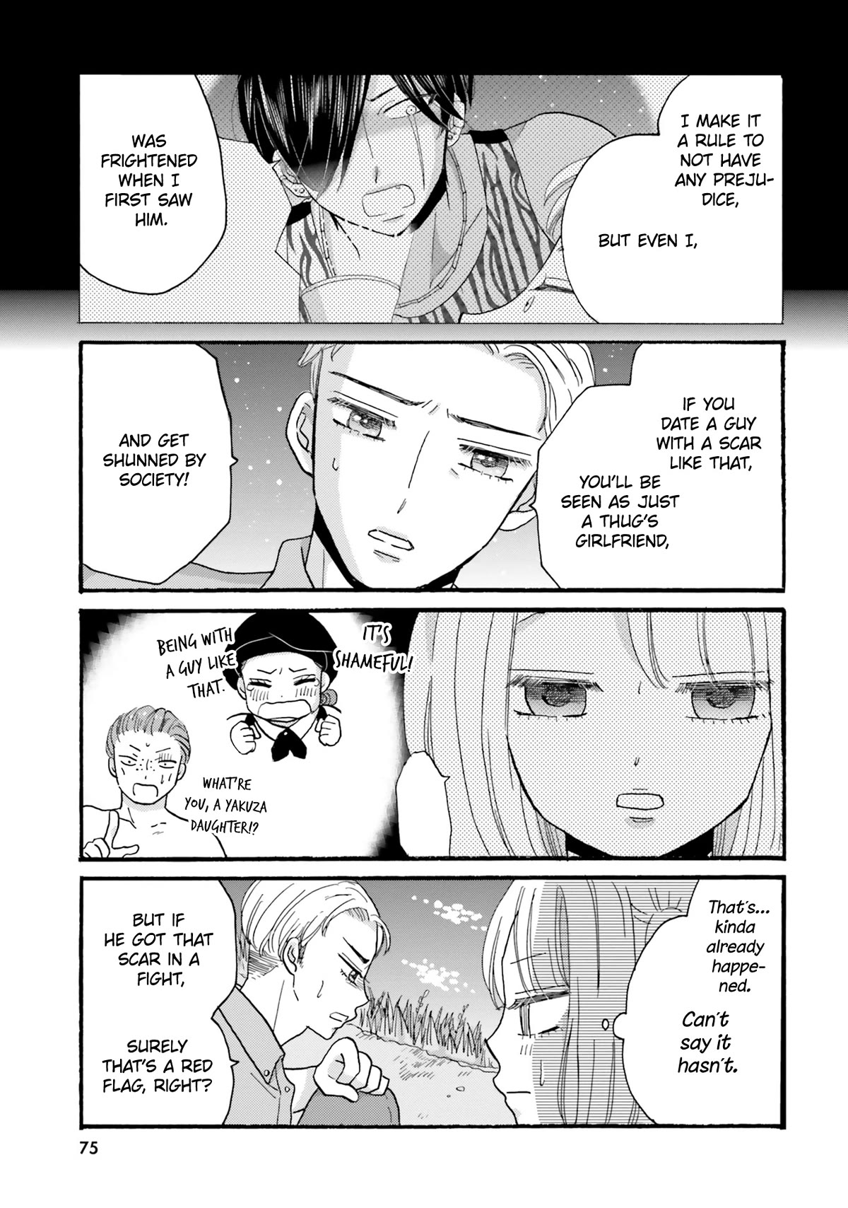 Yankee-kun and the White Cane Girl Chapter 113 page 11 - Chapter 113: A Father's Lament ②