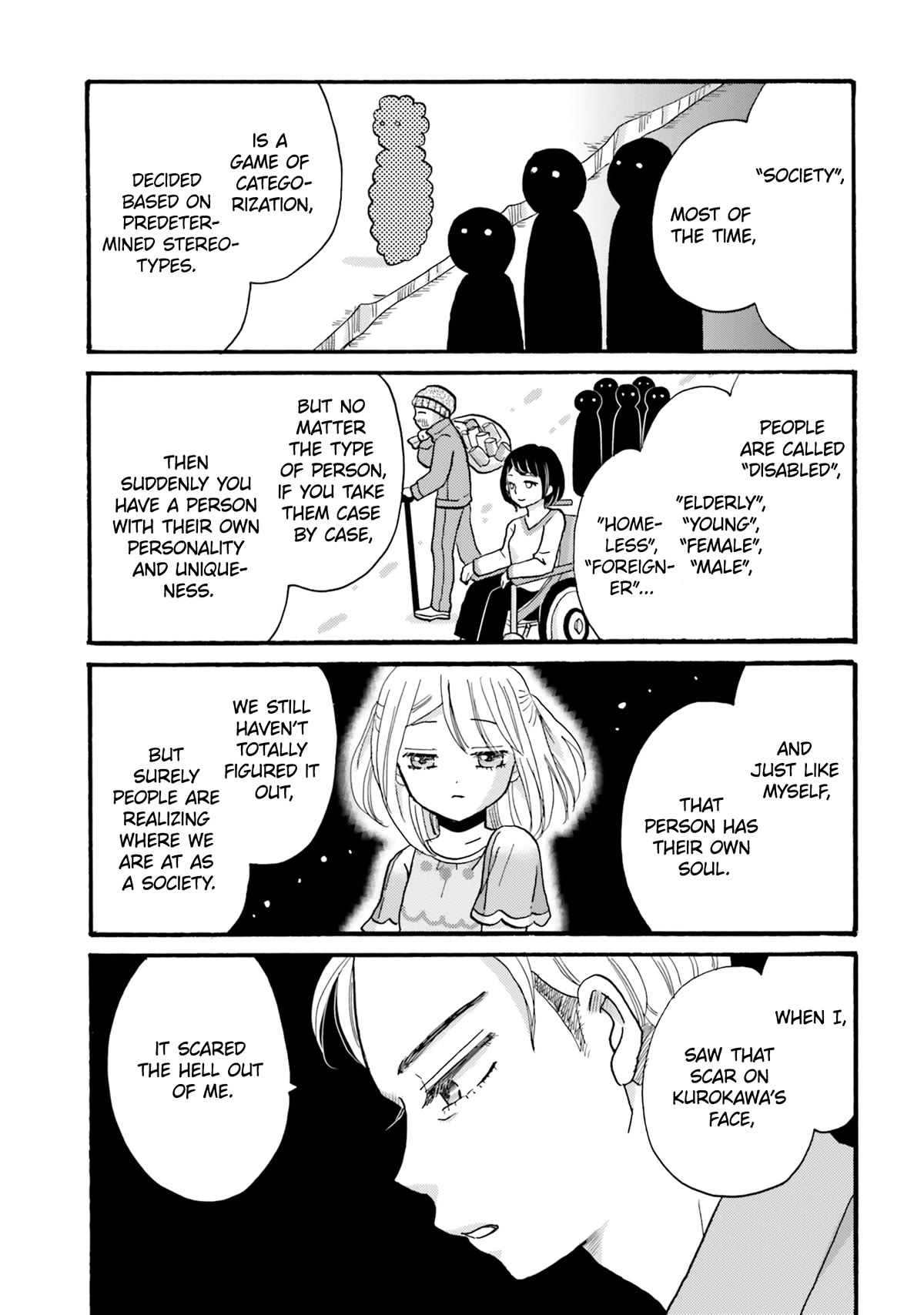 Yankee-kun and the White Cane Girl Chapter 113 page 13 - Chapter 113: A Father's Lament ②