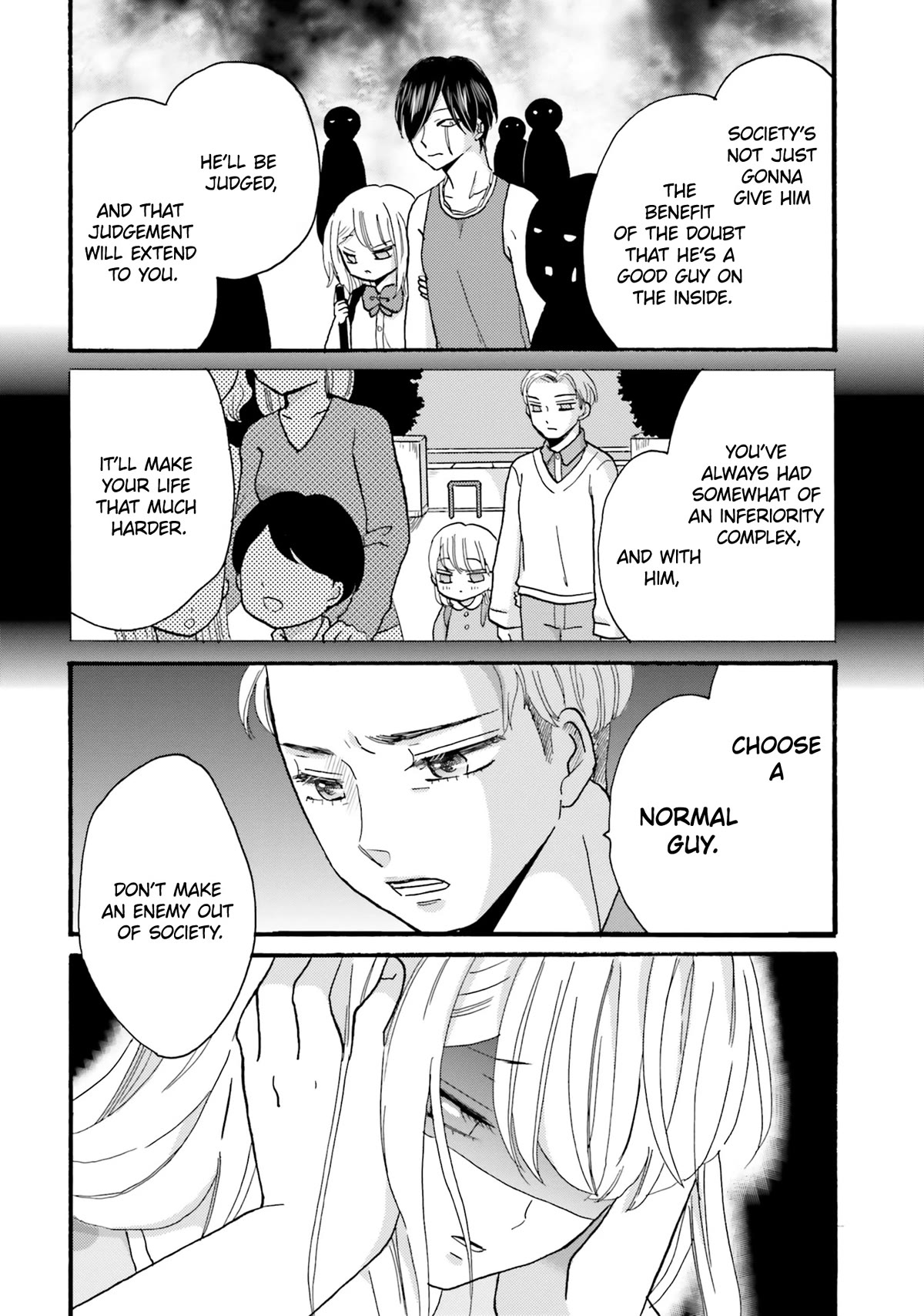 Yankee-kun and the White Cane Girl Chapter 113 page 14 - Chapter 113: A Father's Lament ②