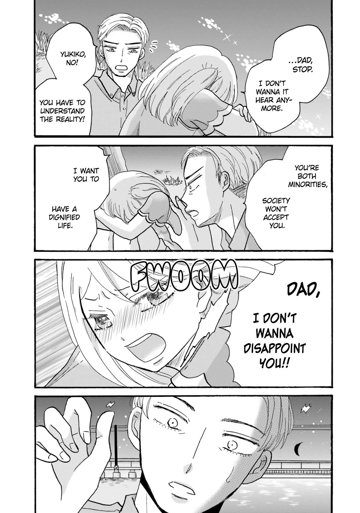 Yankee-kun and the White Cane Girl Chapter 113 page 15 - Chapter 113: A Father's Lament ②