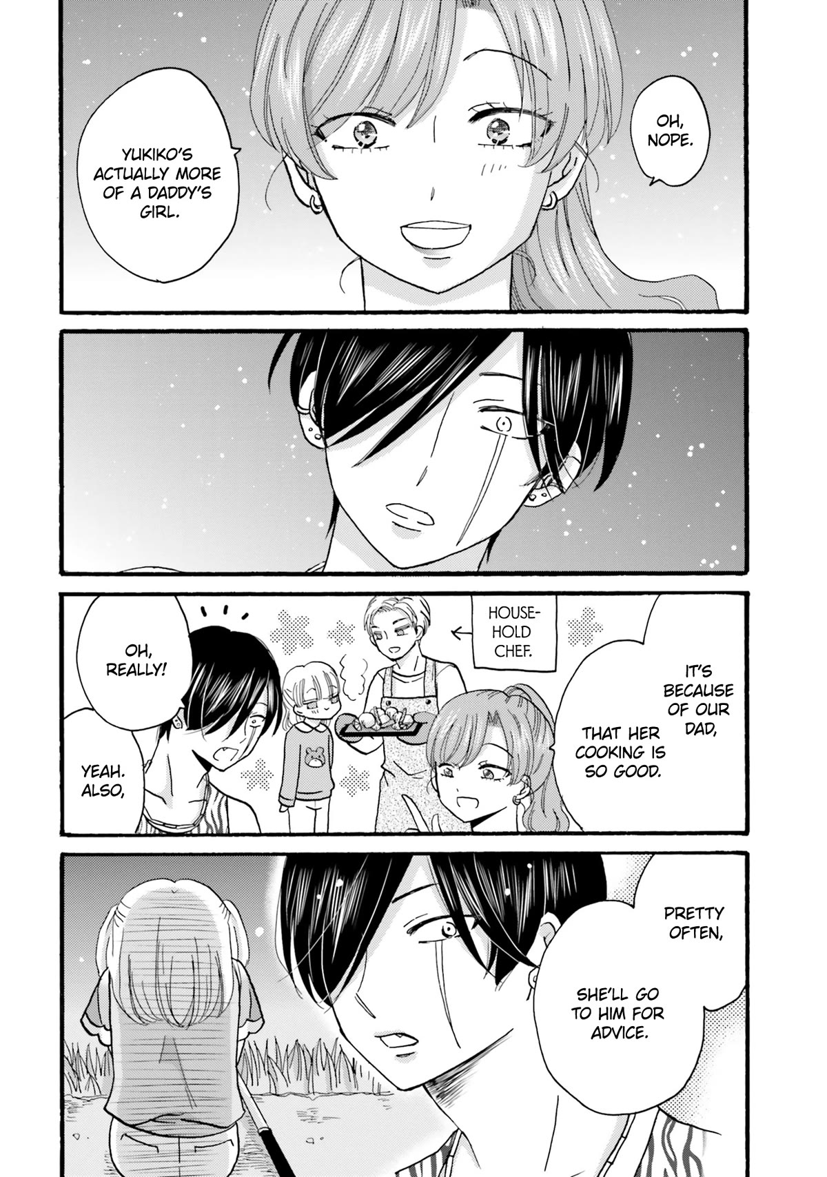 Yankee-kun and the White Cane Girl Chapter 113 page 20 - Chapter 113: A Father's Lament ②