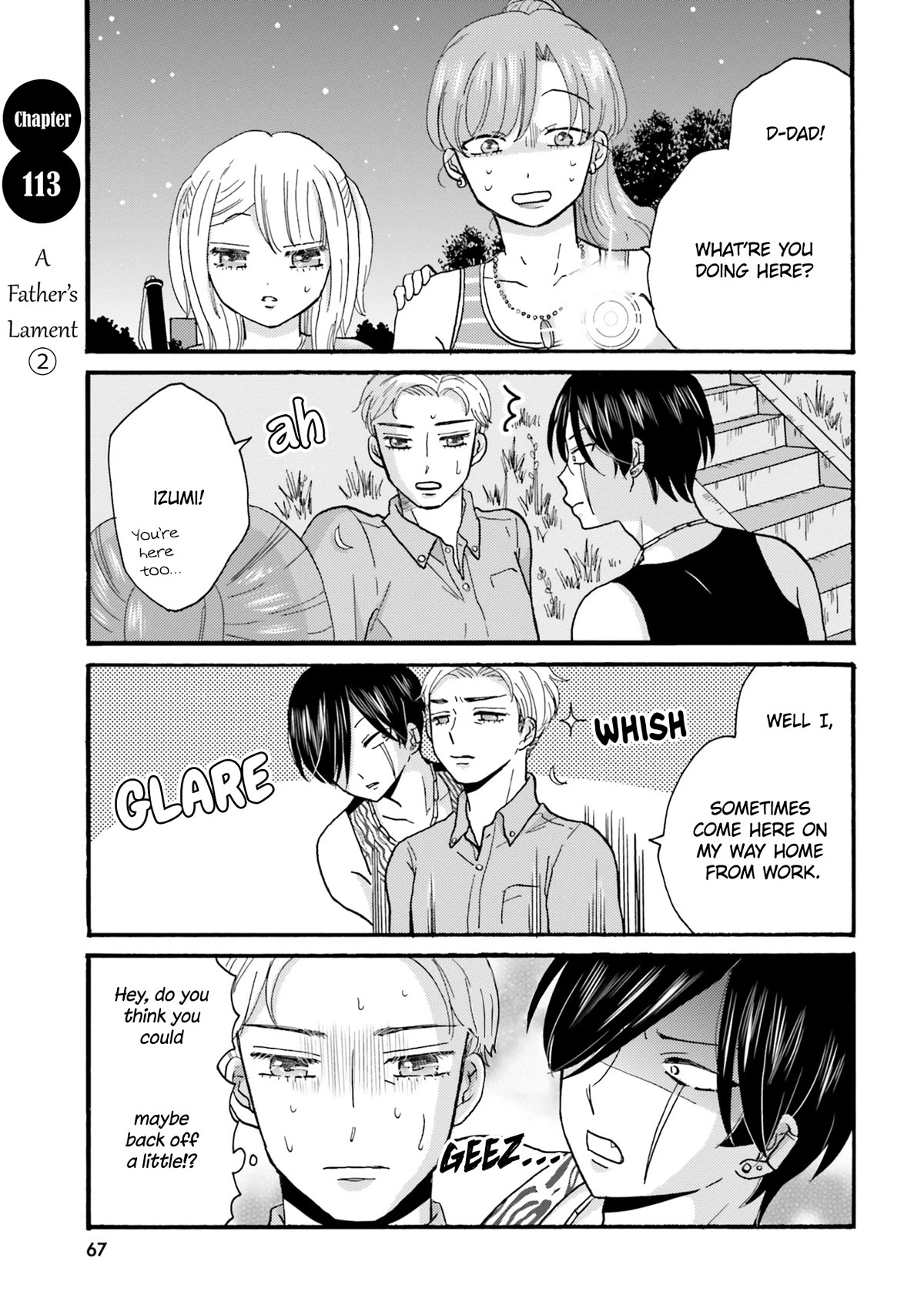 Yankee-kun and the White Cane Girl Chapter 113 page 3 - Chapter 113: A Father's Lament ②