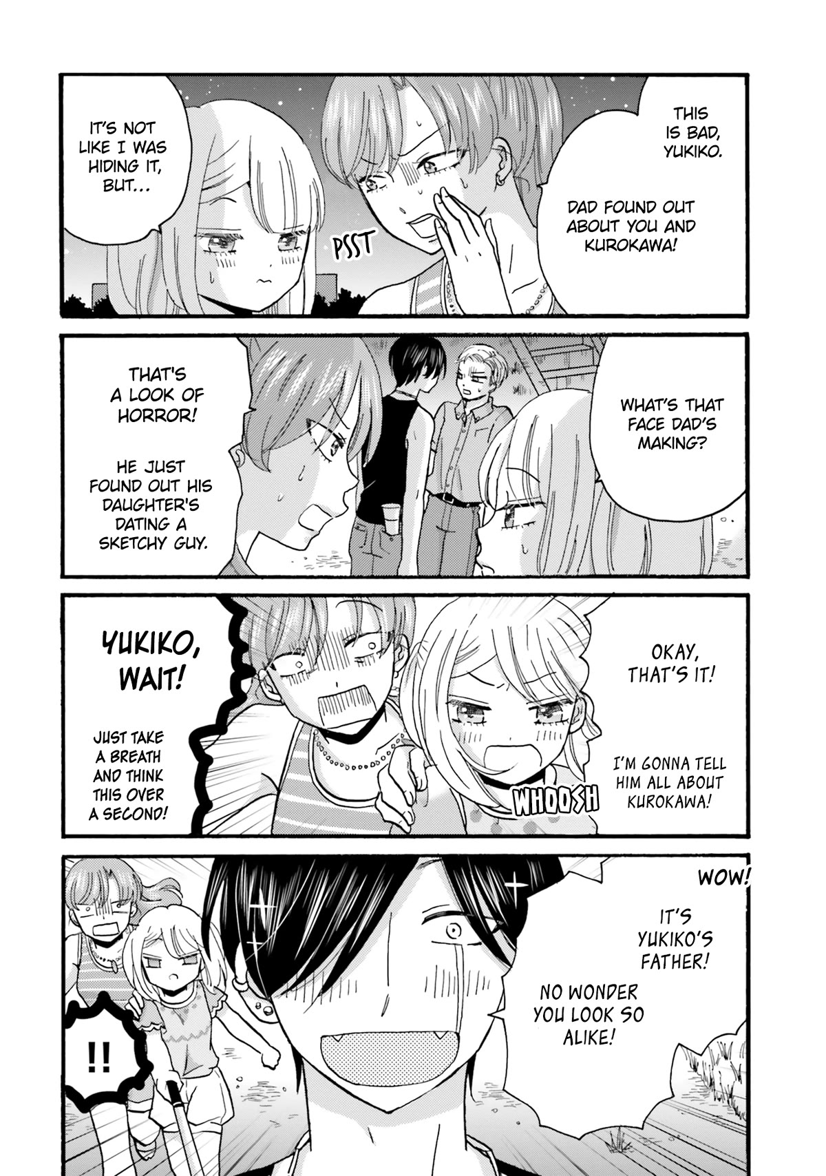Yankee-kun and the White Cane Girl Chapter 113 page 4 - Chapter 113: A Father's Lament ②
