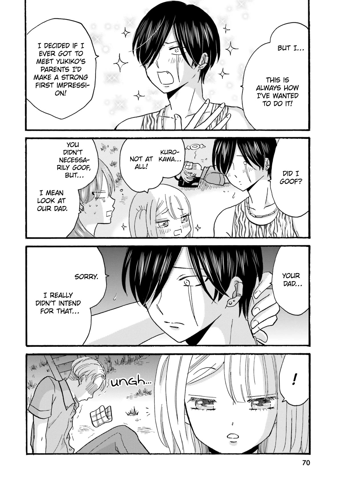 Yankee-kun and the White Cane Girl Chapter 113 page 6 - Chapter 113: A Father's Lament ②