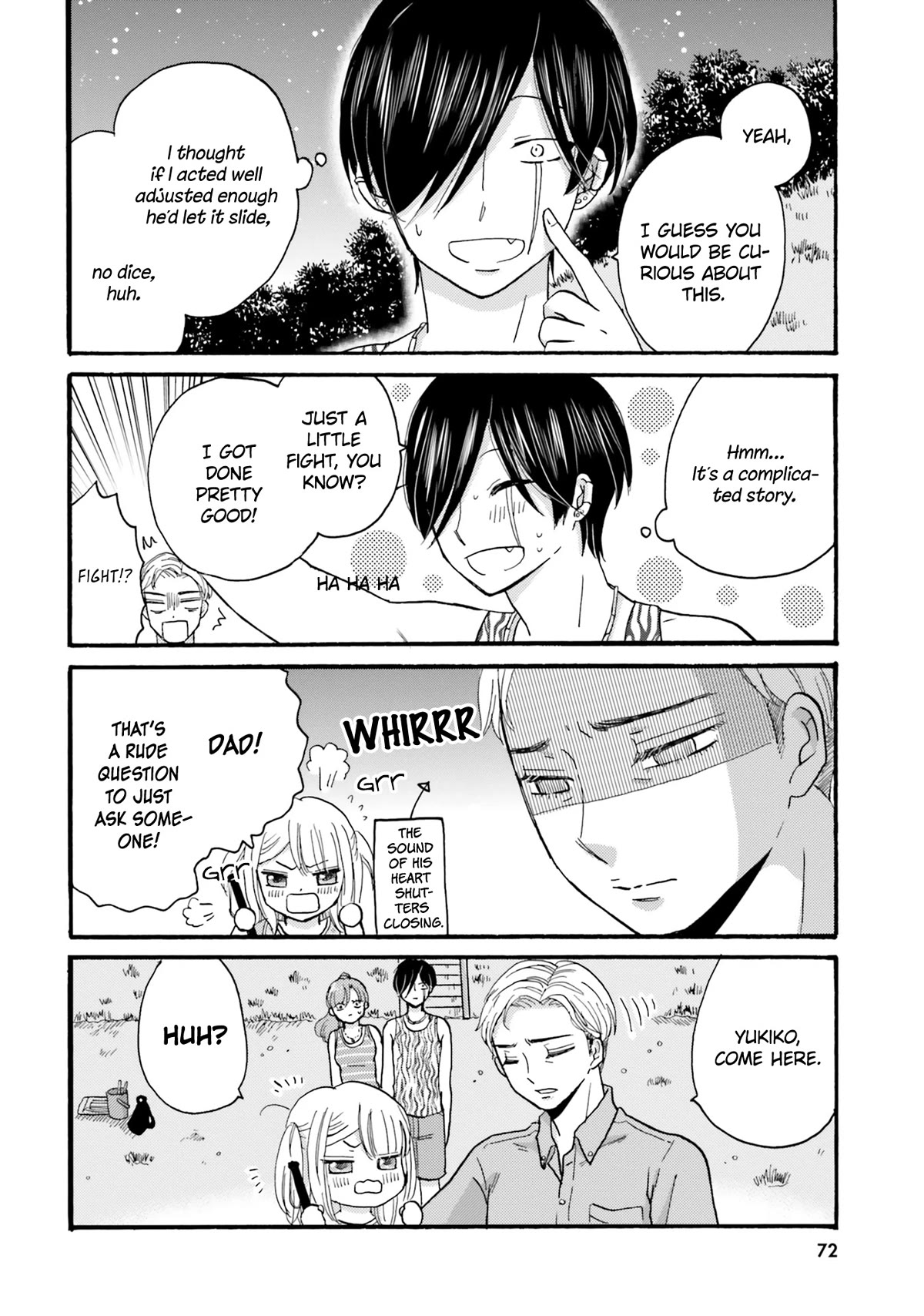 Yankee-kun and the White Cane Girl Chapter 113 page 8 - Chapter 113: A Father's Lament ②