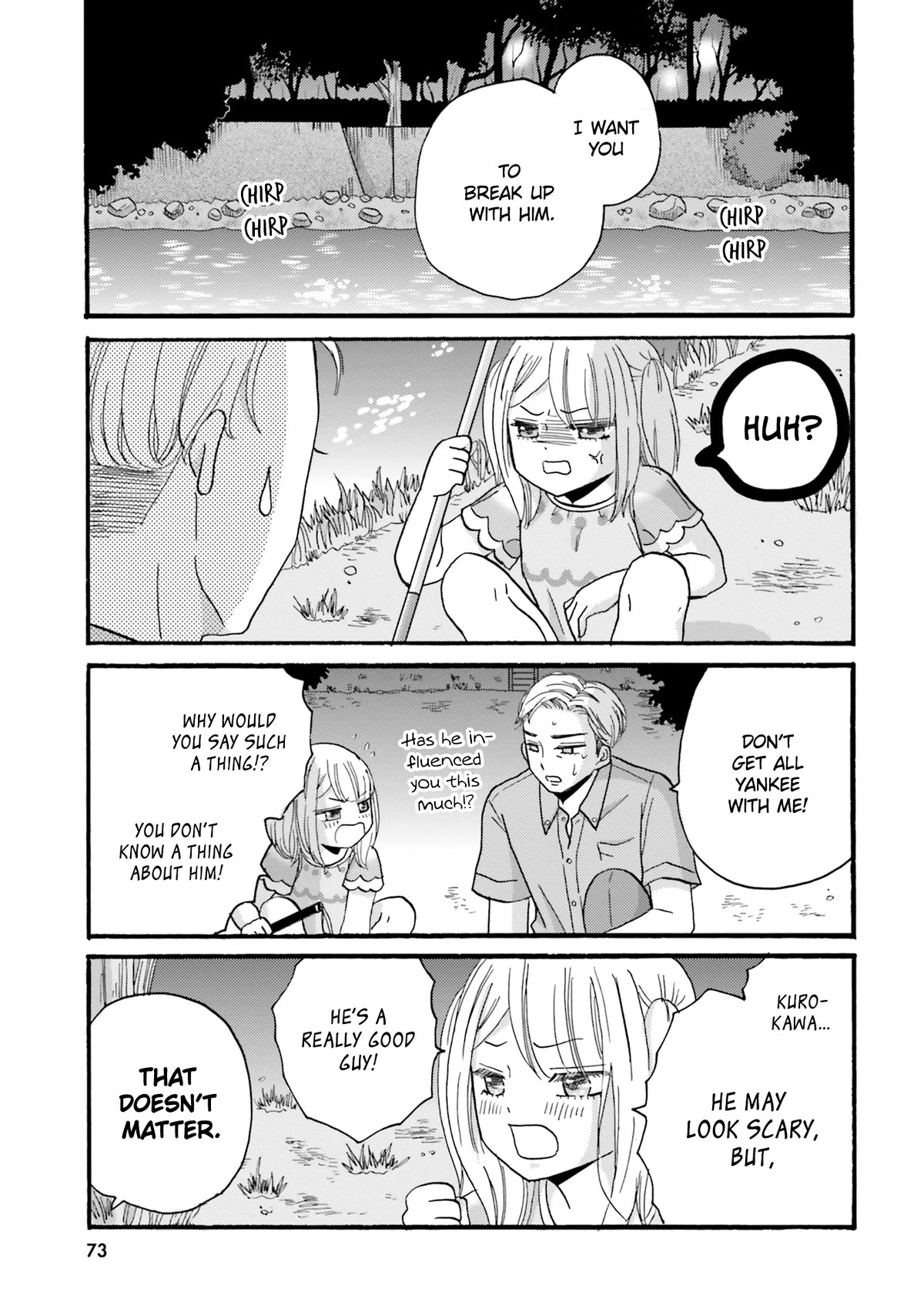 Yankee-kun and the White Cane Girl Chapter 113 page 9 - Chapter 113: A Father's Lament ②